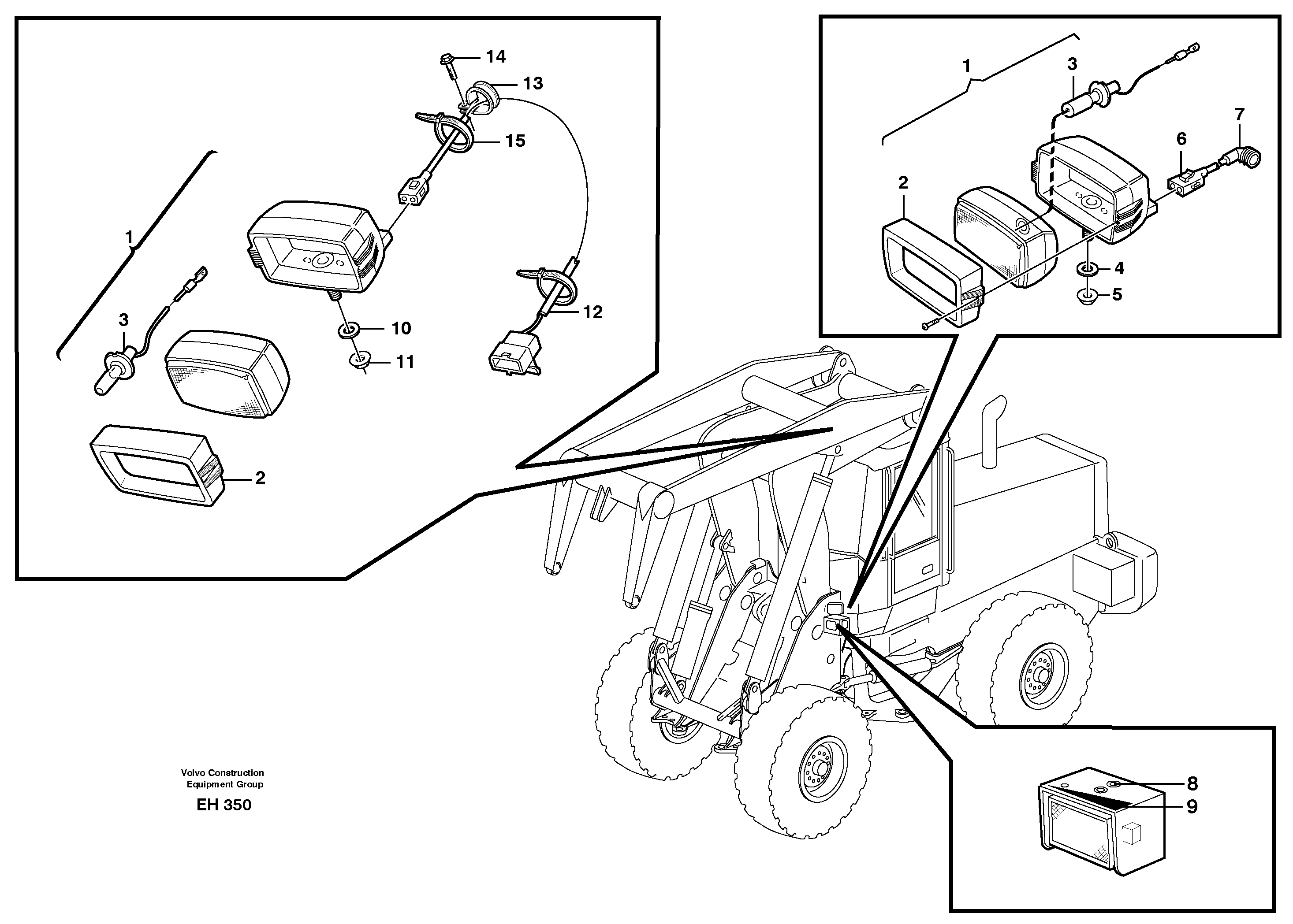 Cable harness VOE11106637 VOLVO
