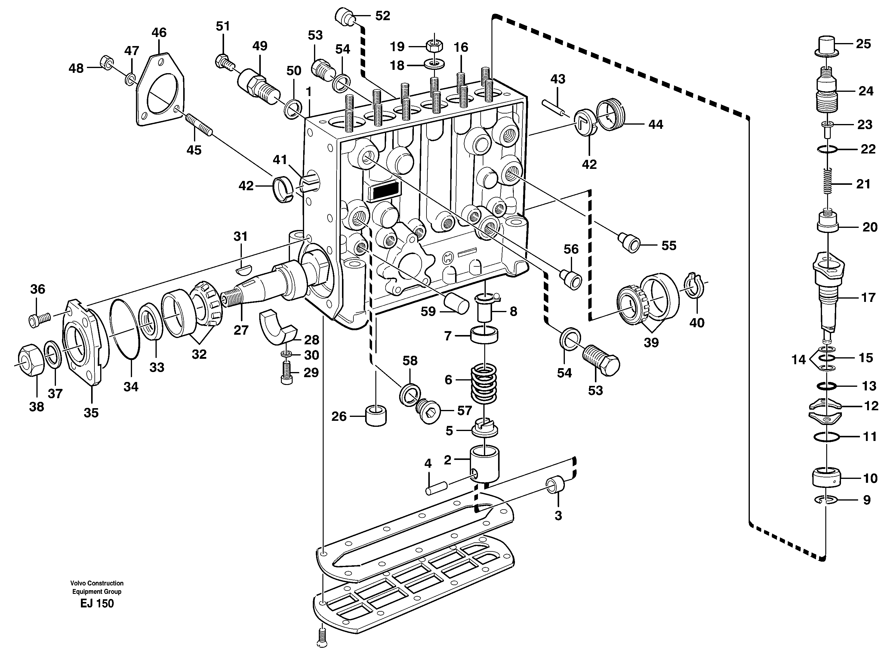 For upper engine part VOE965113 VOLVO