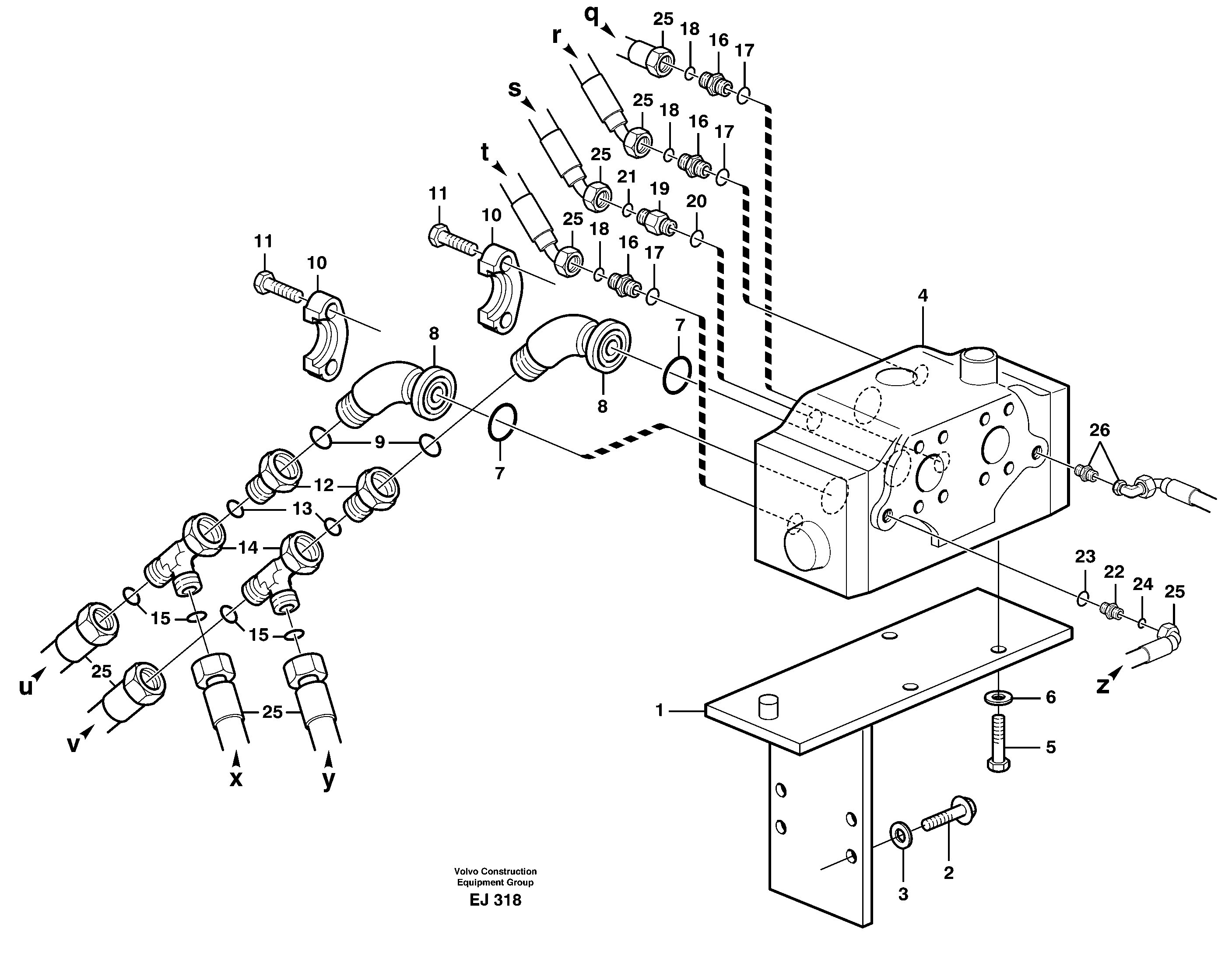 Adapter Kit VOE13933919 VOLVO
