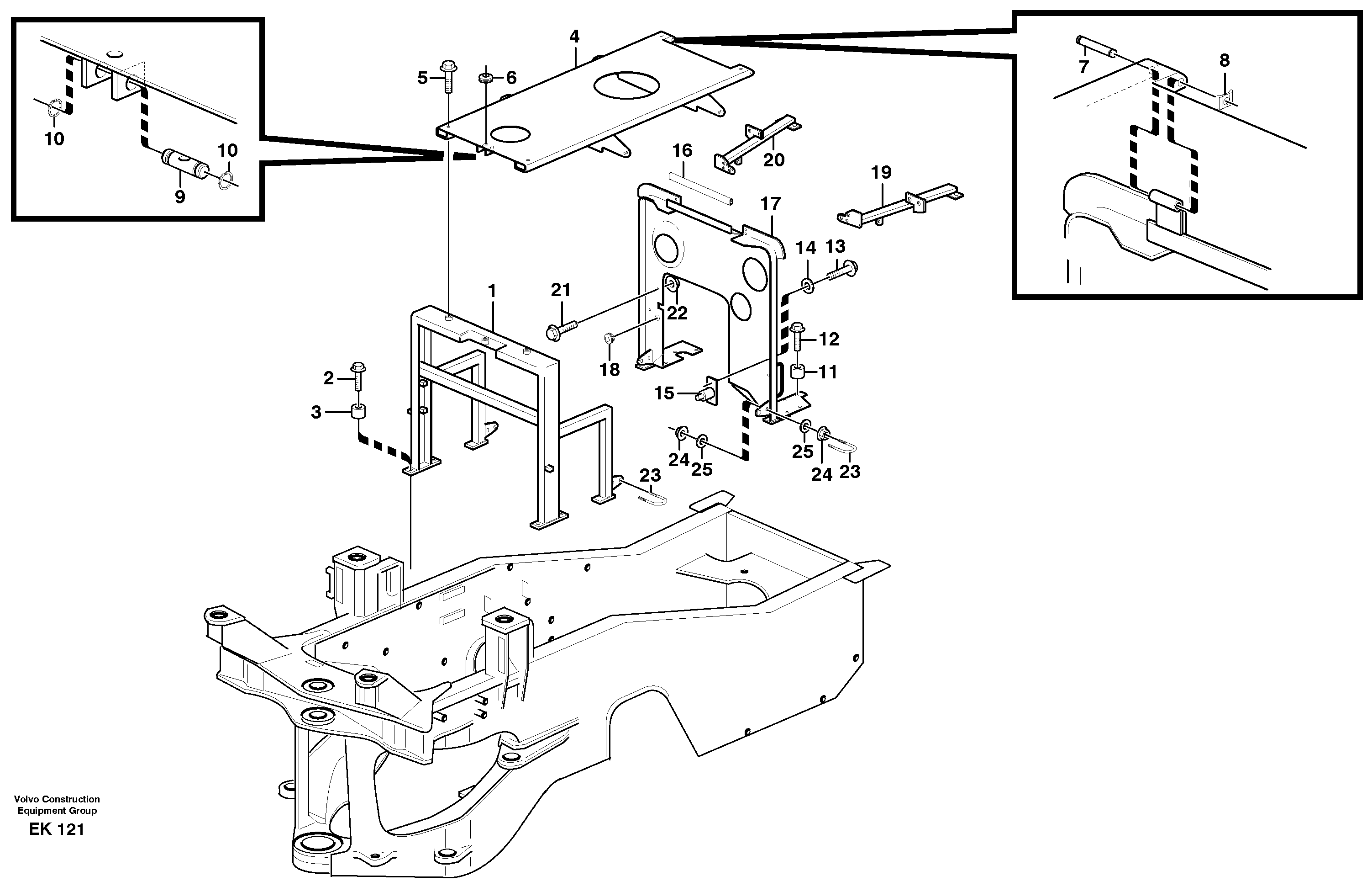 Upper Wiper VOE11175221 VOLVO