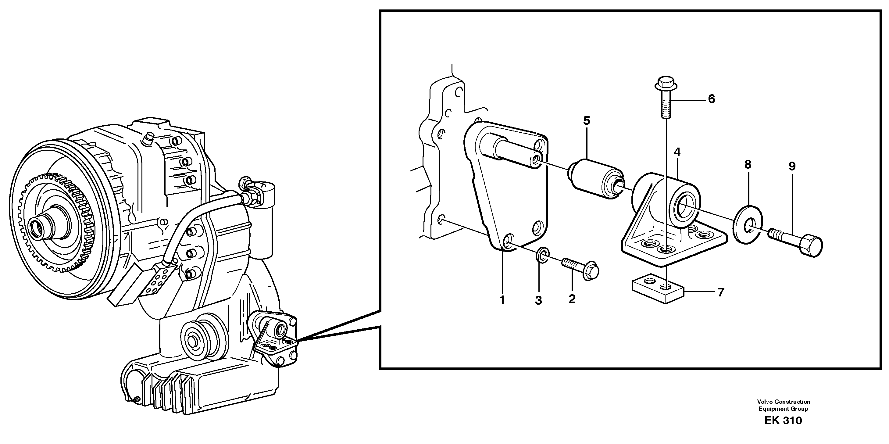 Heating Pipe VOE11176296 VOLVO