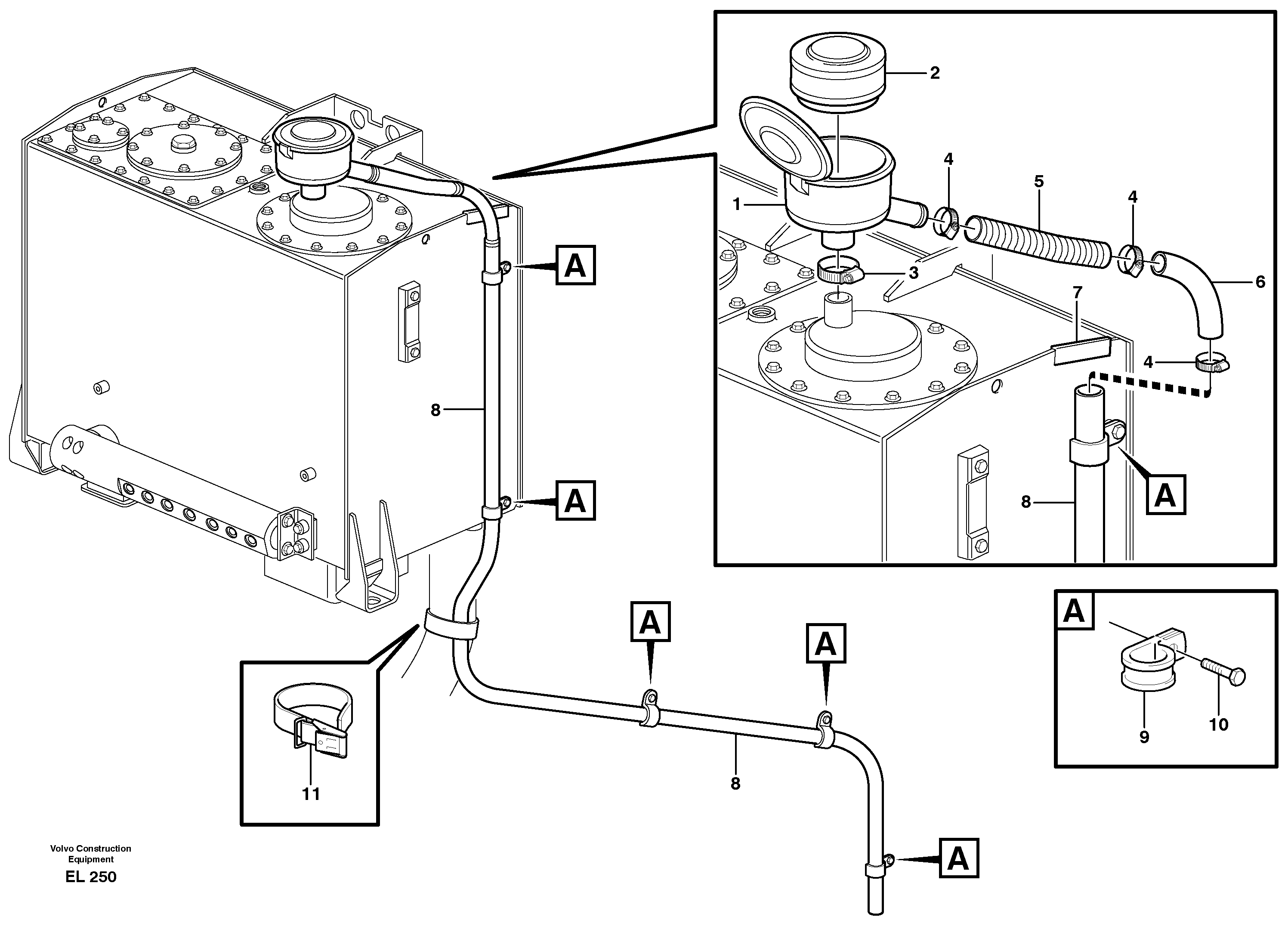 Spltr Housing VOE11175366 VOLVO