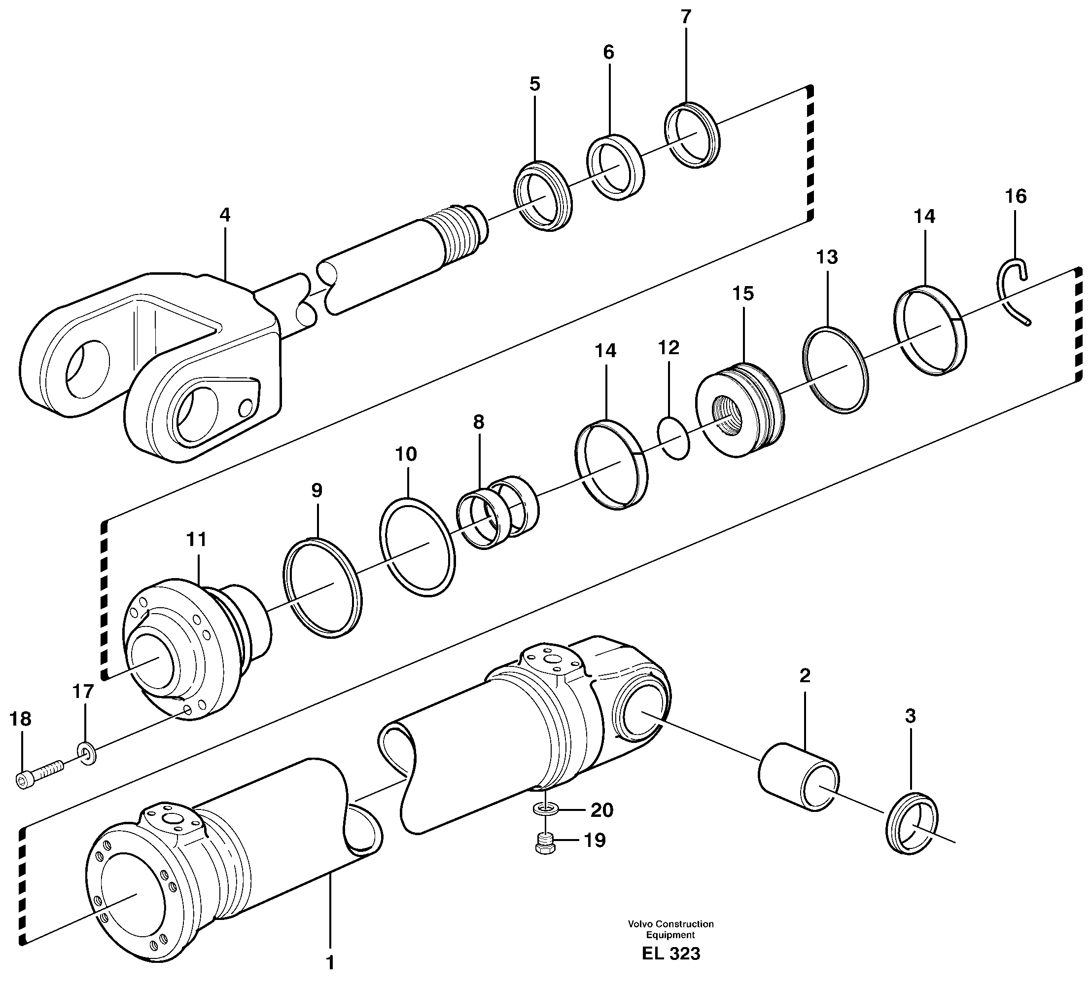 Lower Part Dipp VOE11709018 VOLVO