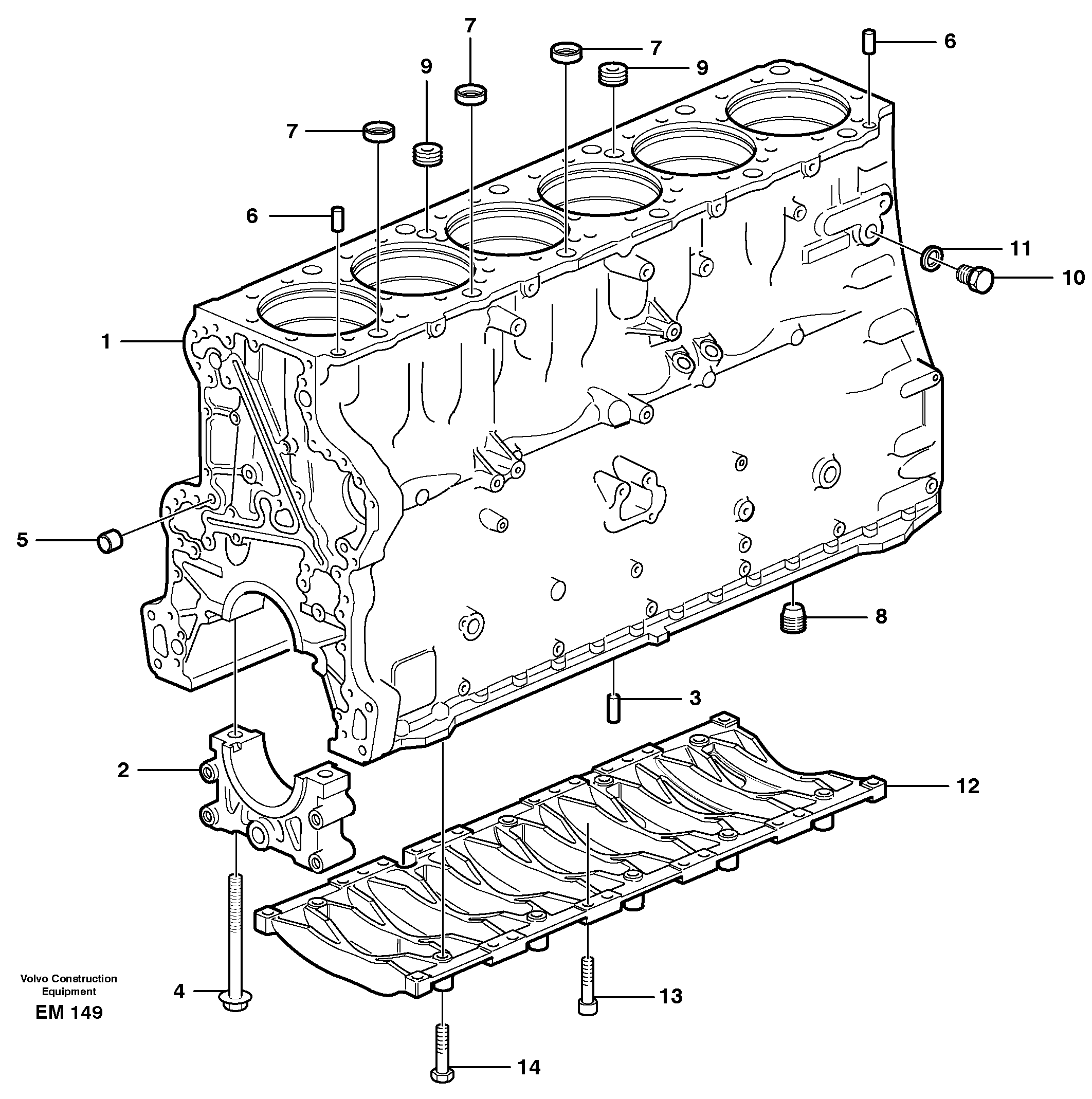 Cover Sleeve VOE8170120 VOLVO