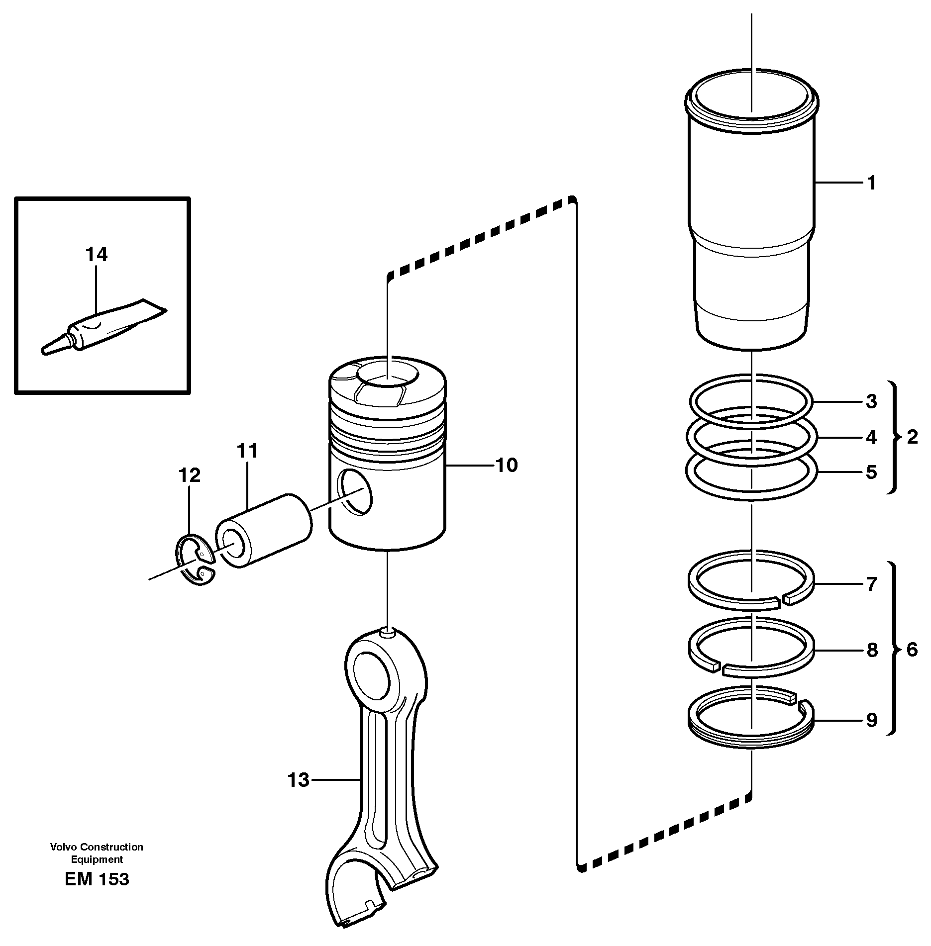Cowl Strip VOE20509929 VOLVO