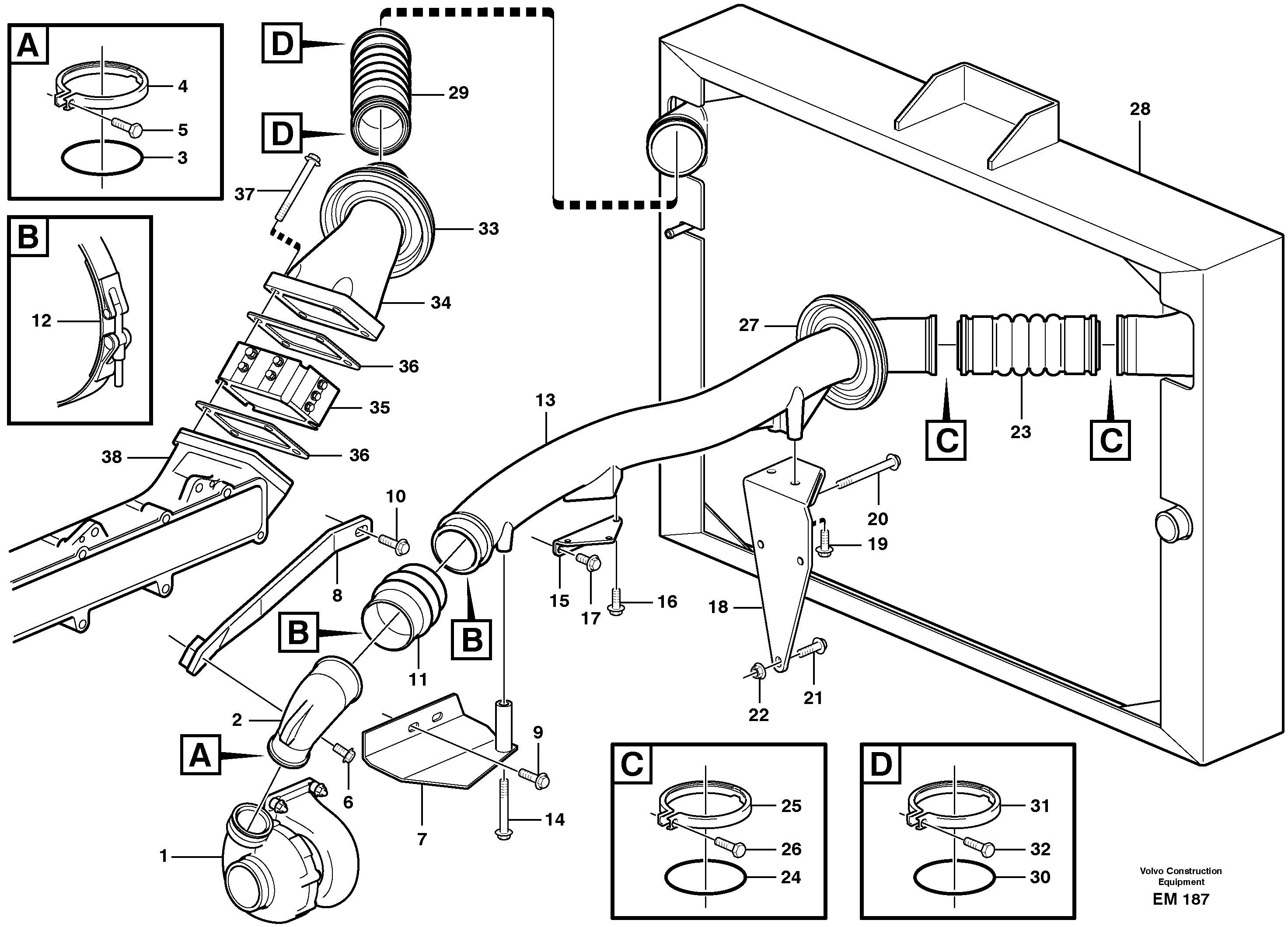 Connector Kit VOE11030480 VOLVO