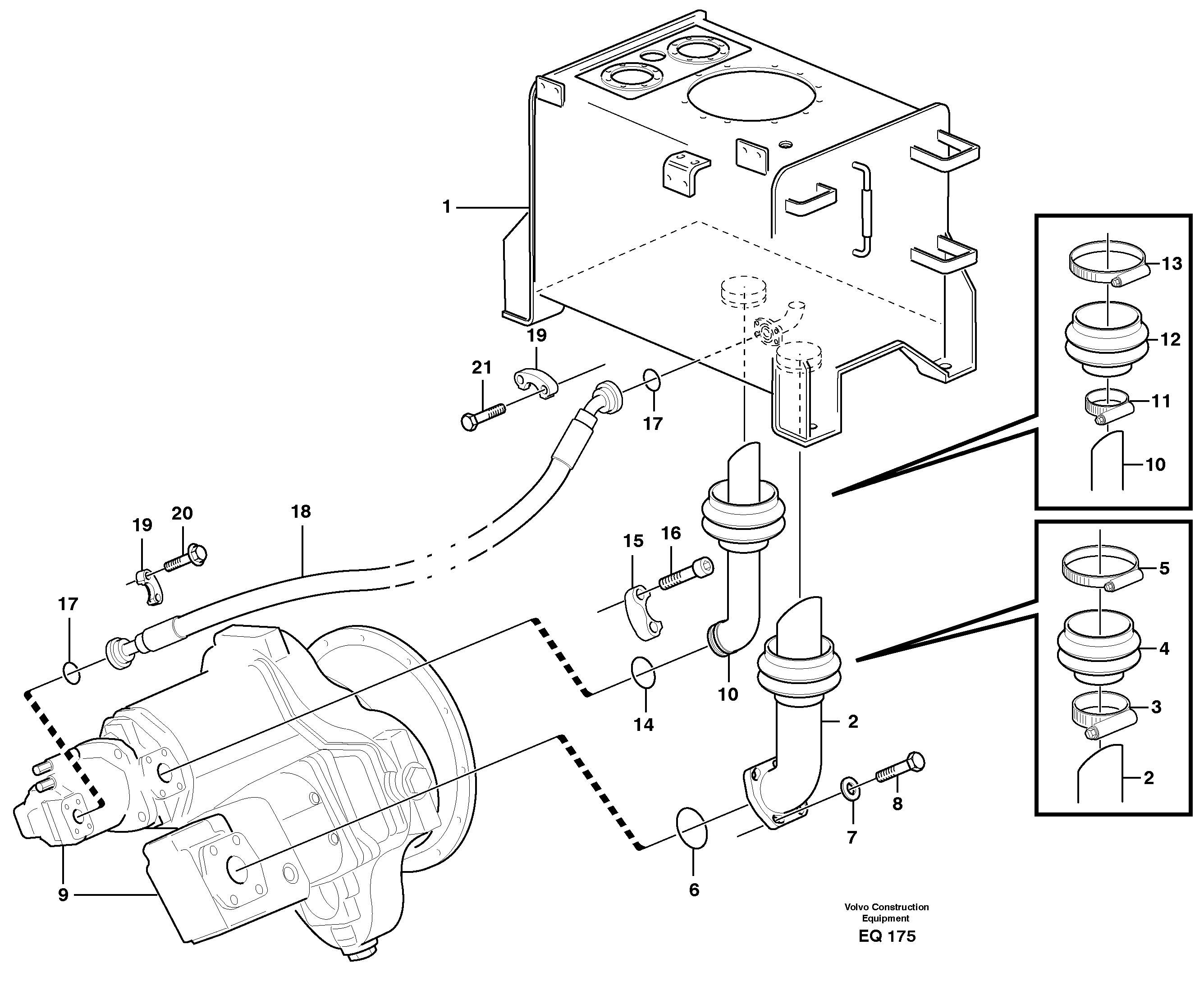 Flange Half VOE11131046 VOLVO