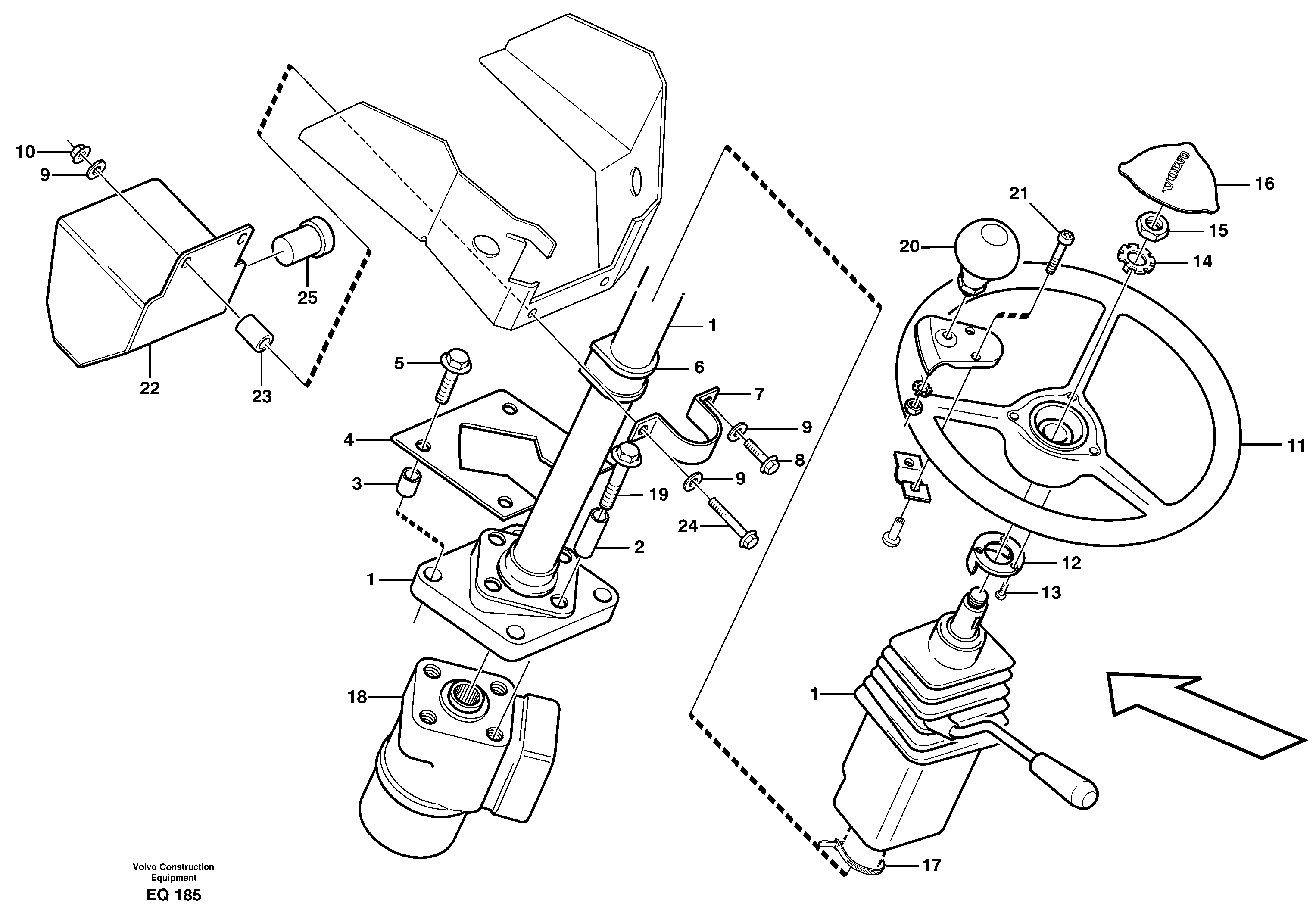 Spacer VOE11006191 VOLVO