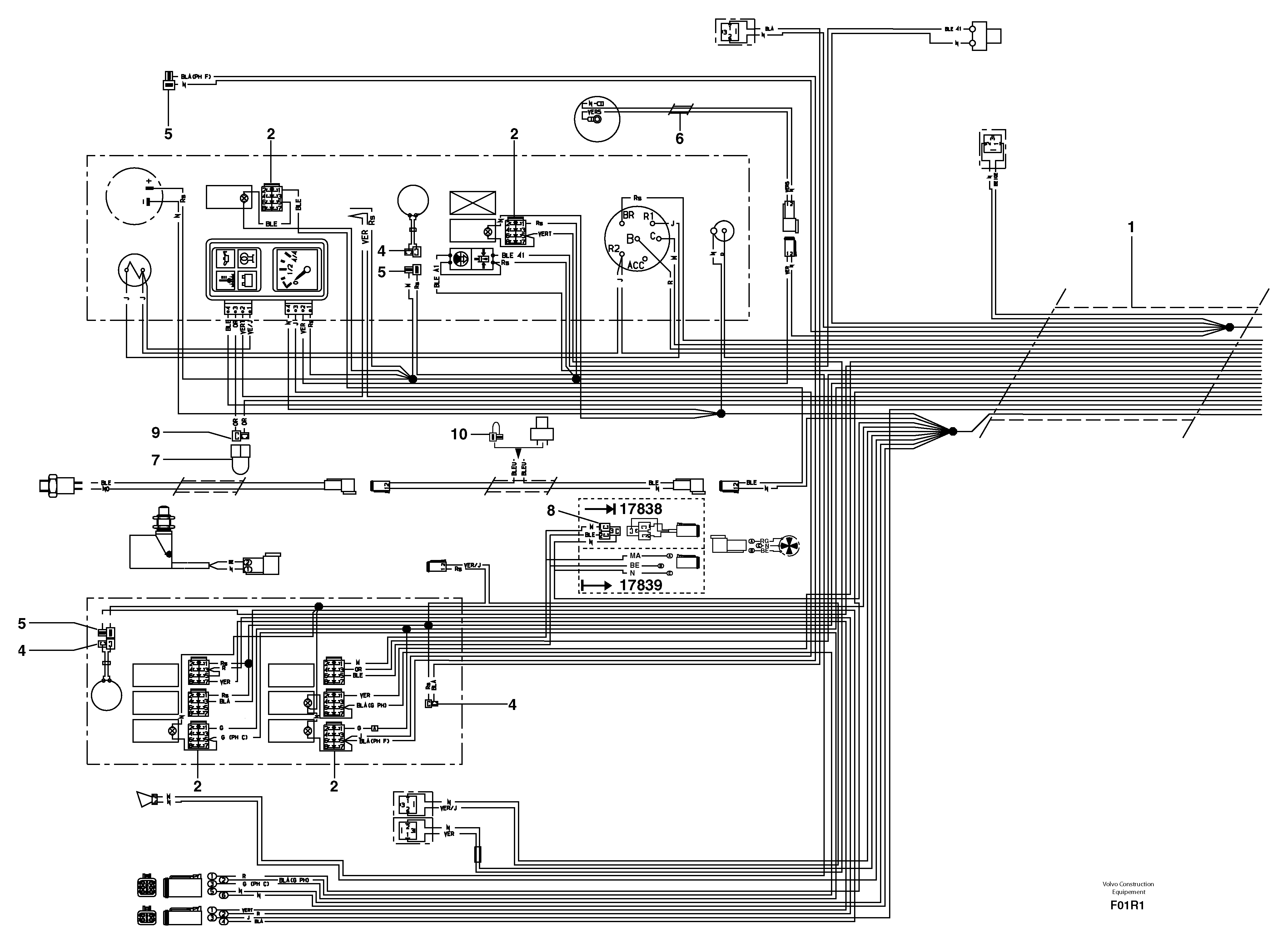 Wire harness PJ5720346 VOLVO