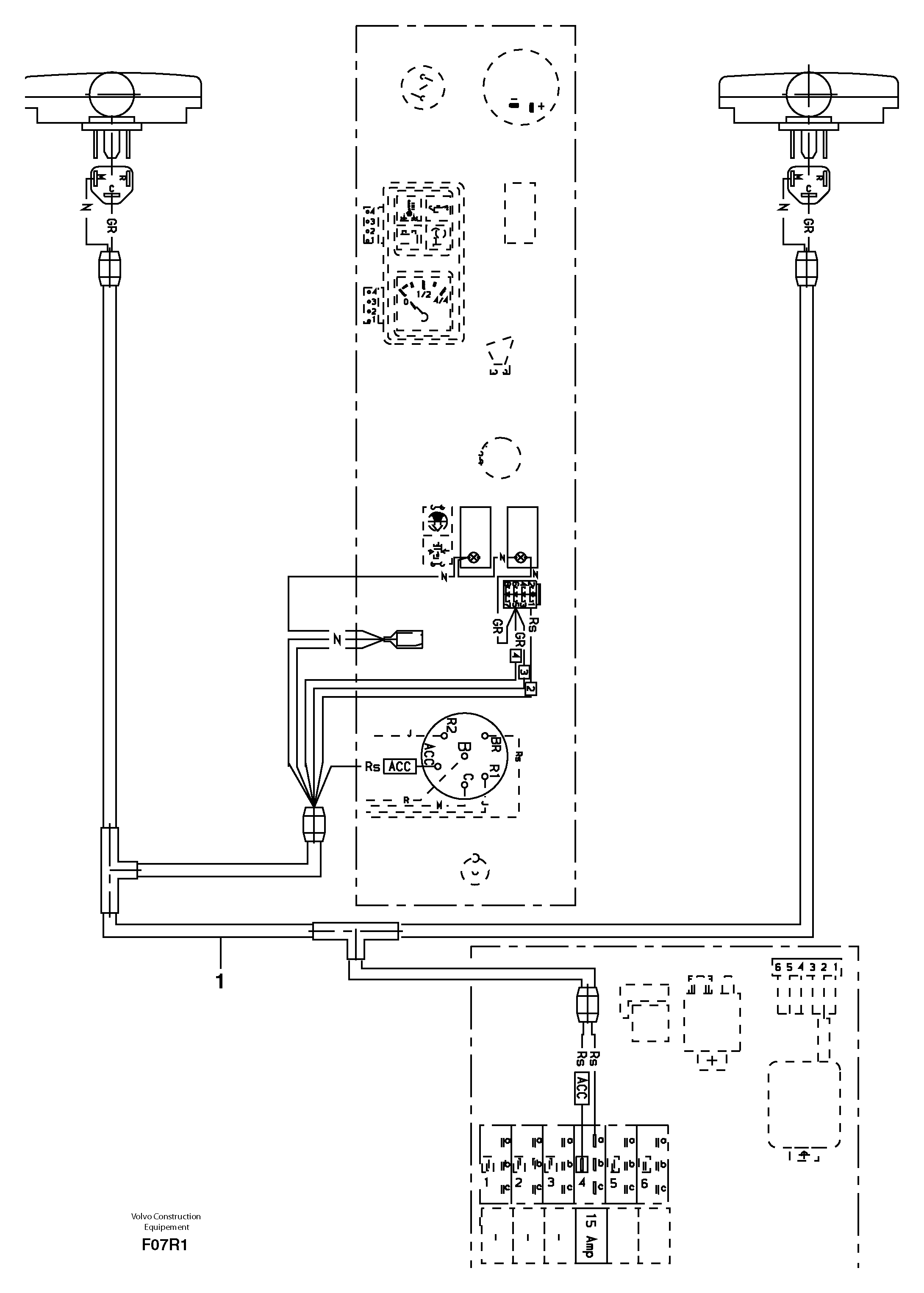 Wire harness PJ5720519 VOLVO