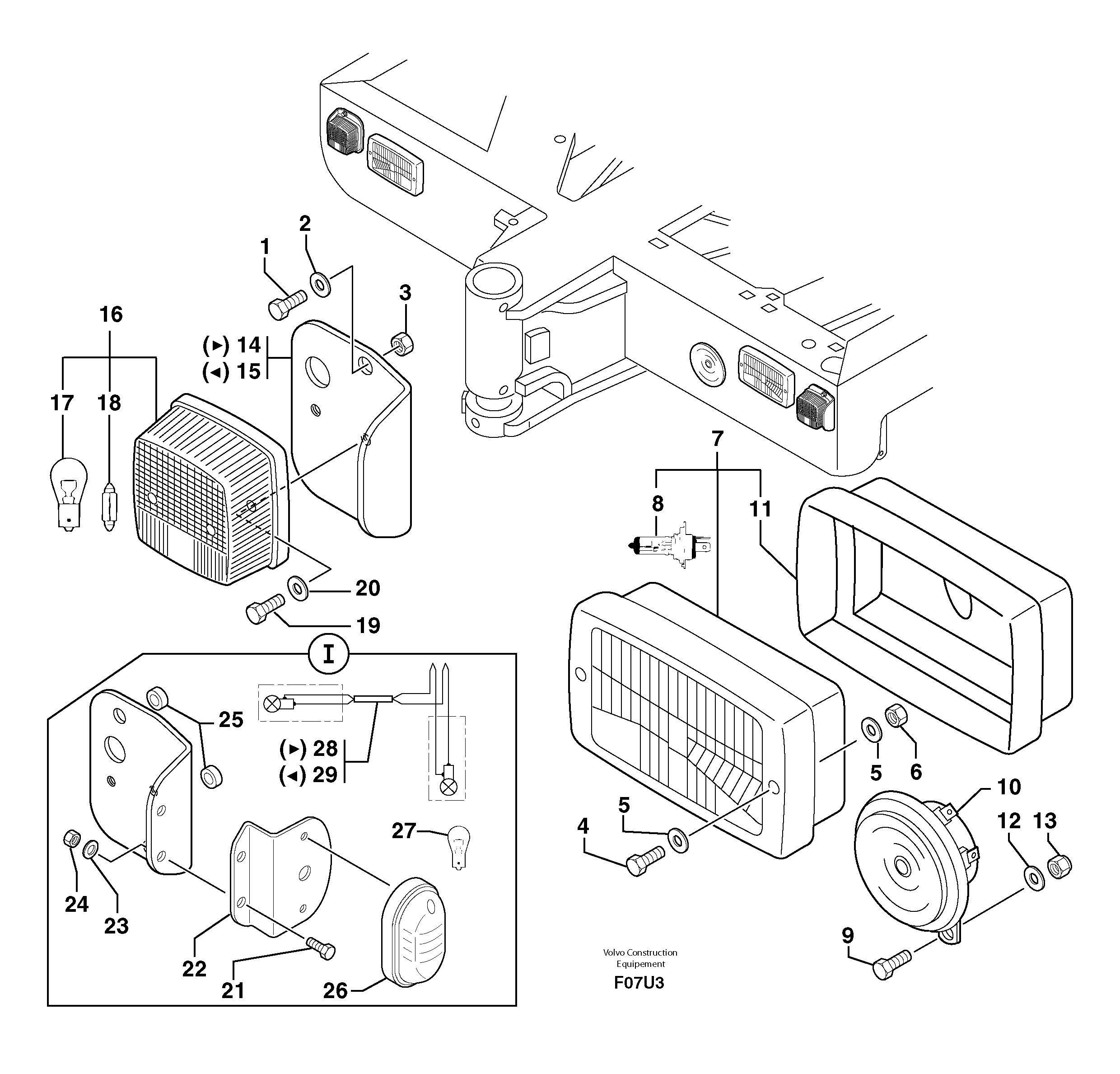 Support PJ3610269 VOLVO