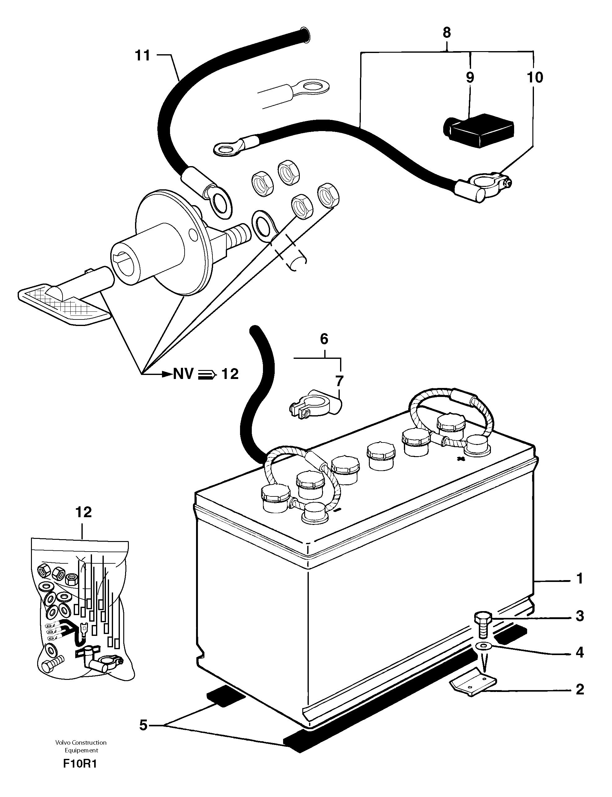 Repair Kit PJ6660175 VOLVO