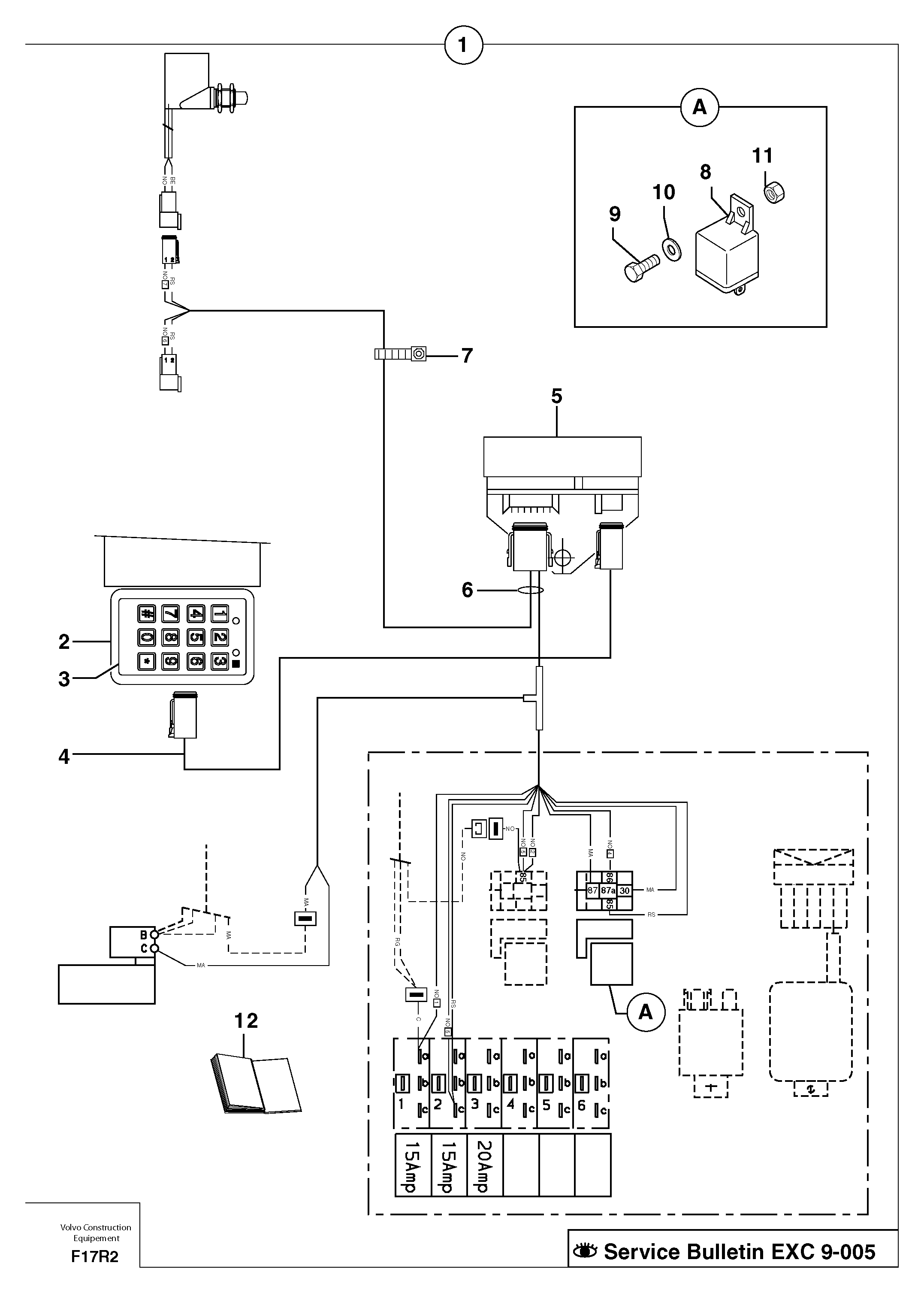 Wire harness PJ5720713 VOLVO