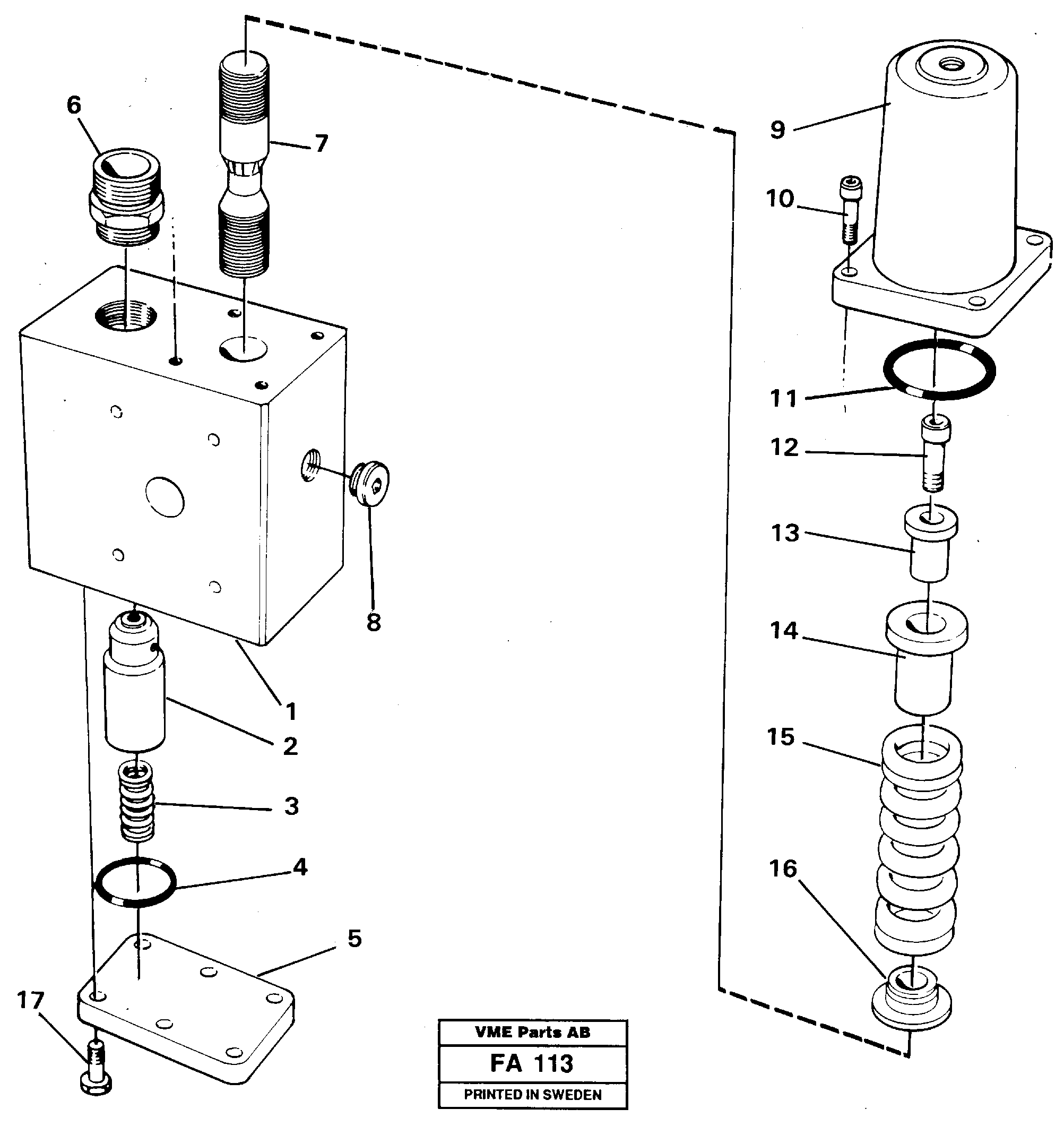 Line Brk Valve VOE14259736 VOLVO