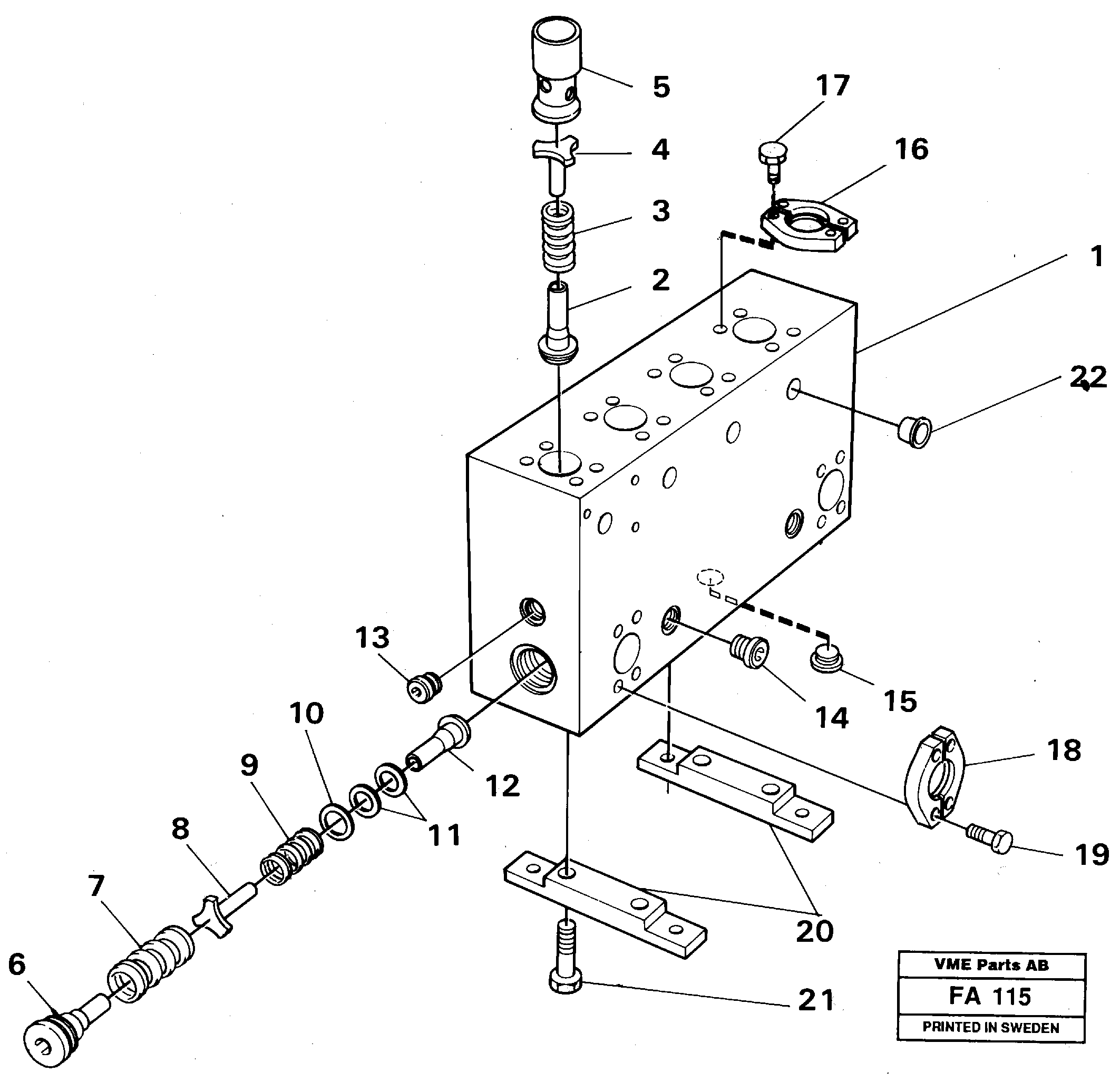 Pump P2 RM/VOE14043301 VOLVO