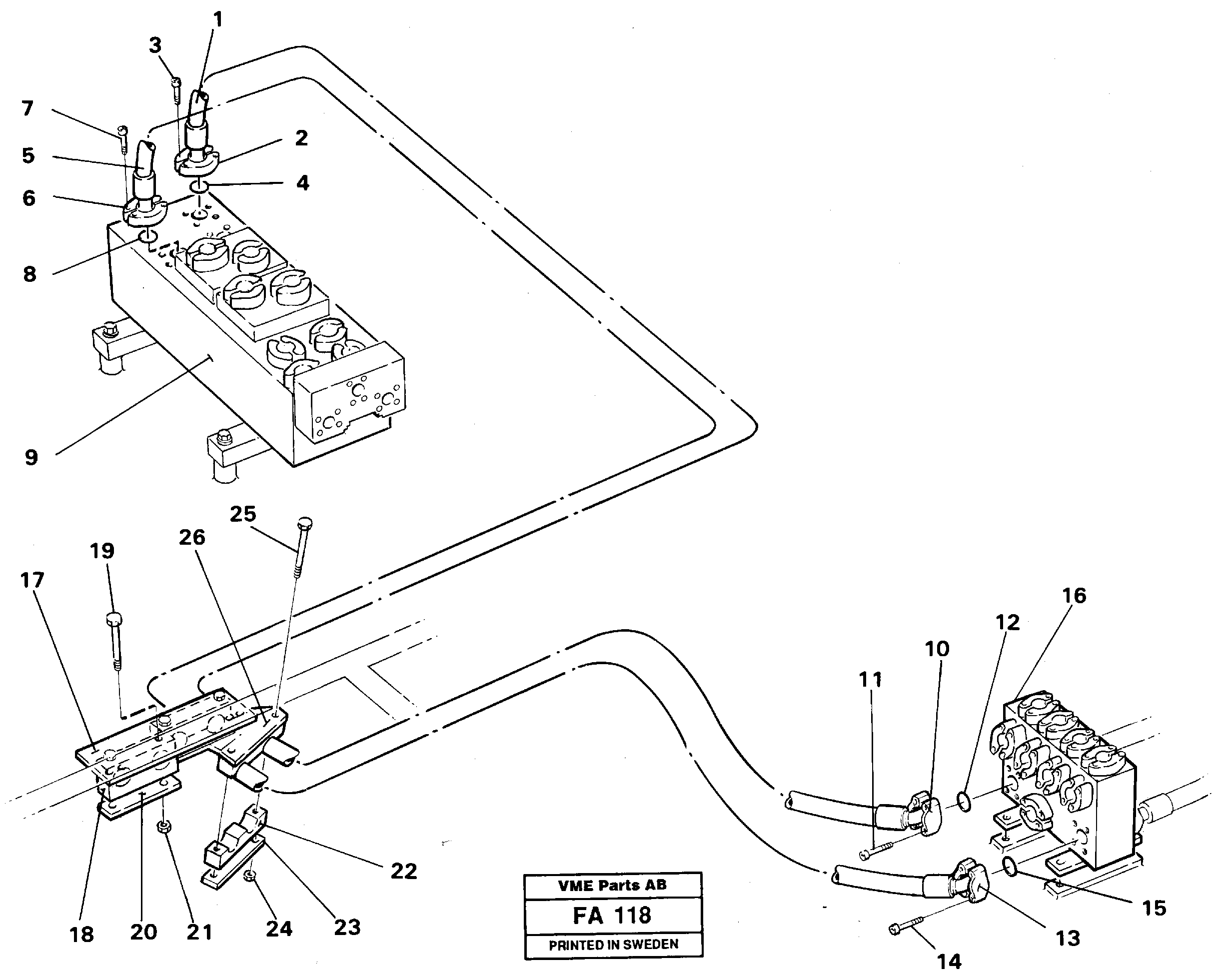 Cover, compressor VOE14235332 VOLVO