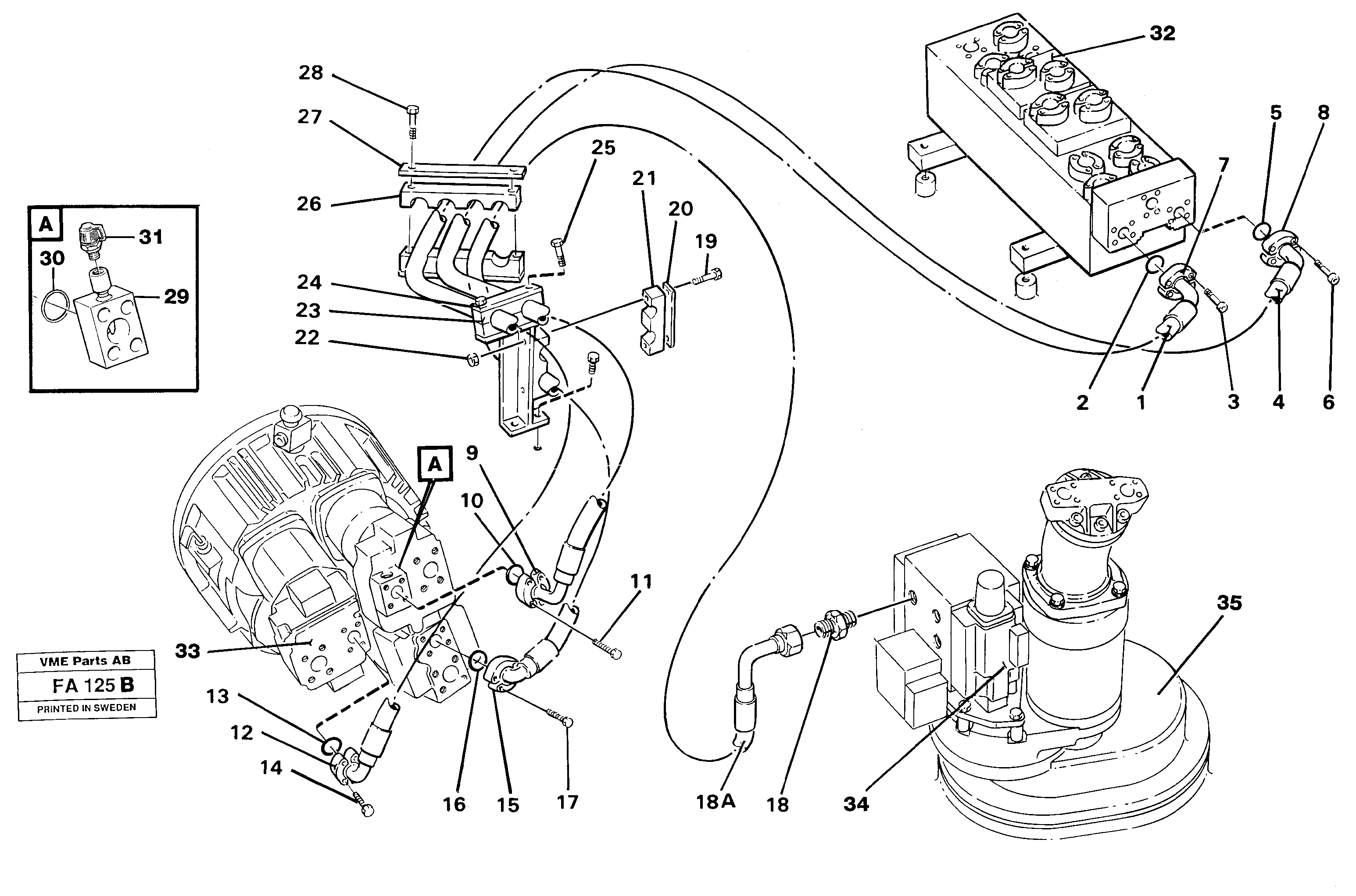 Flange Half VOE1453650 VOLVO