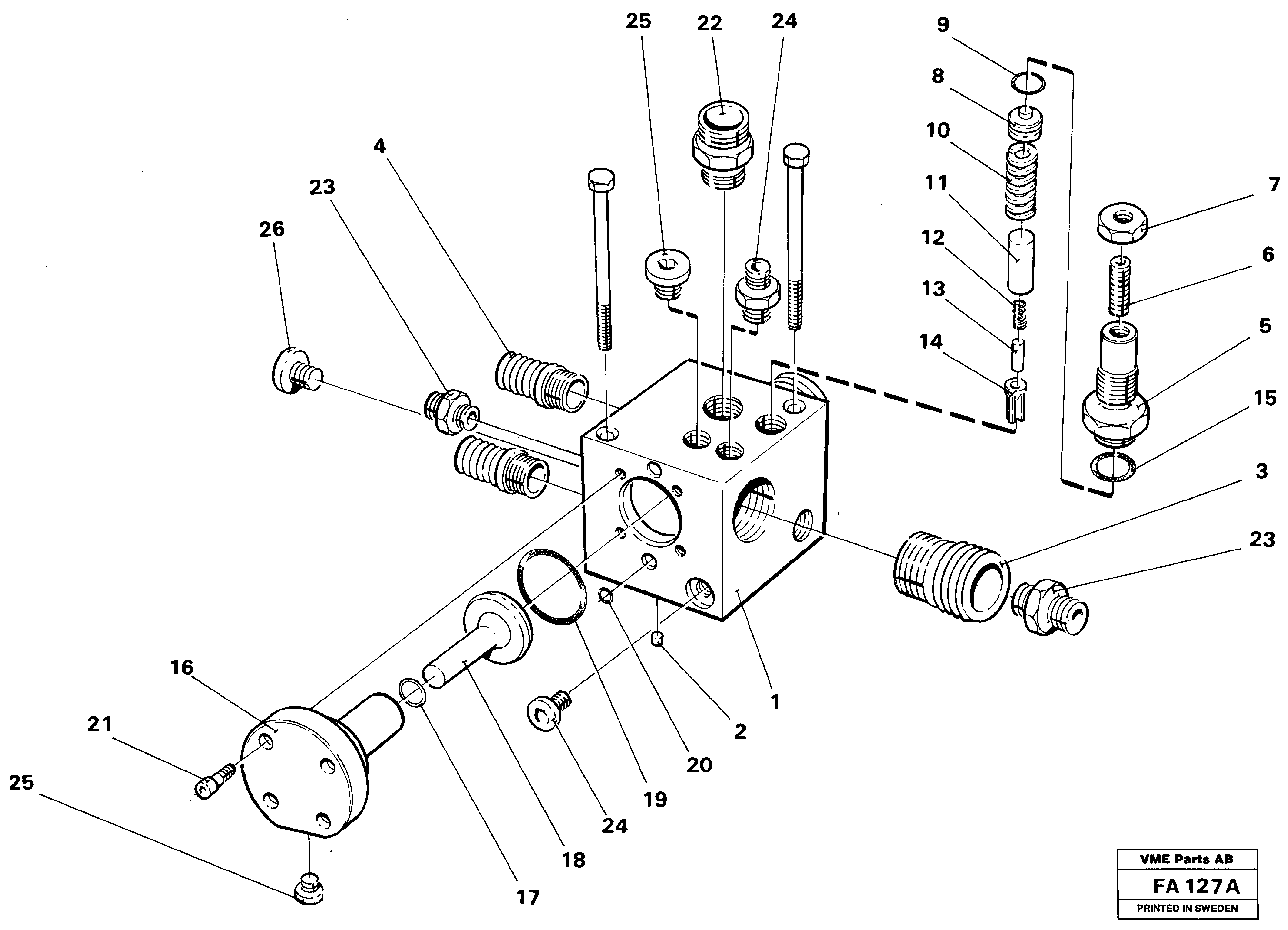 Flywheel Hsg VOE14040418 VOLVO