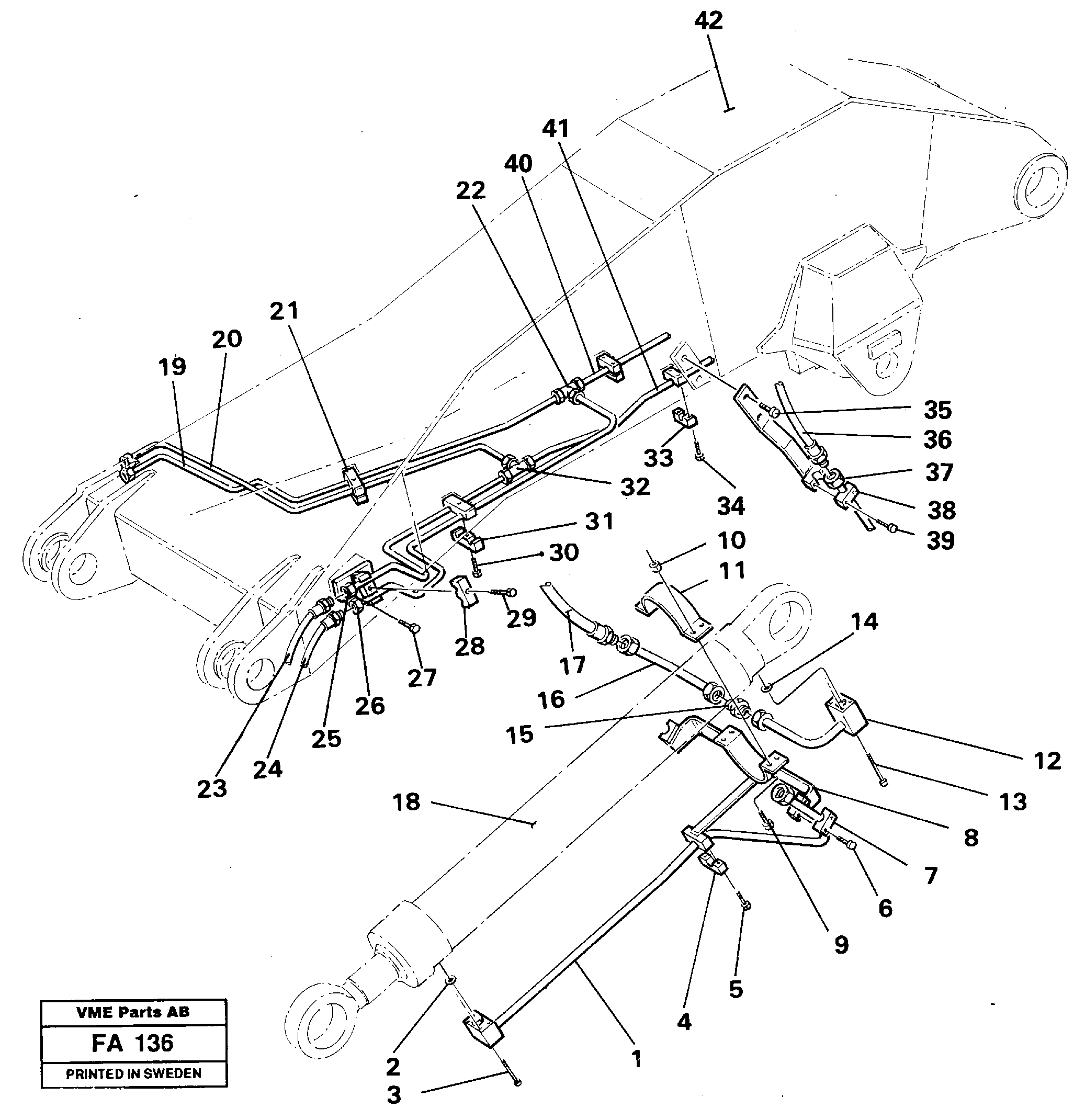 Tube Assembly VOE14238375 VOLVO