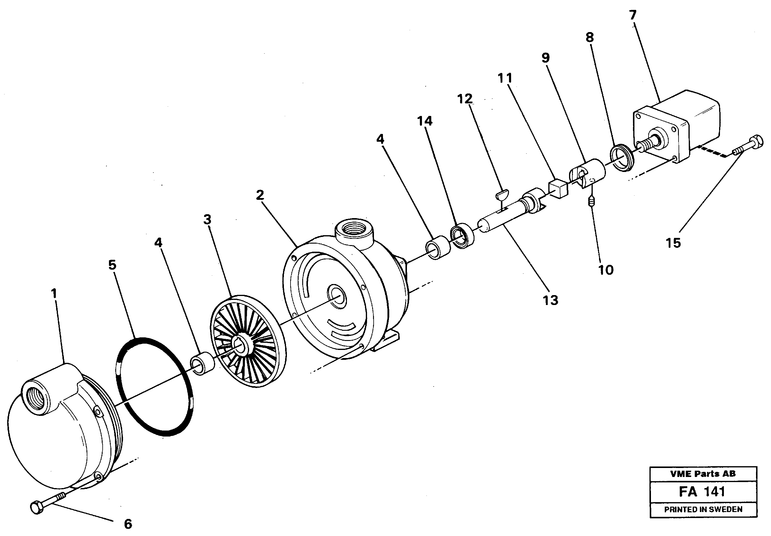 Opr Cylinder VOE14012805 VOLVO