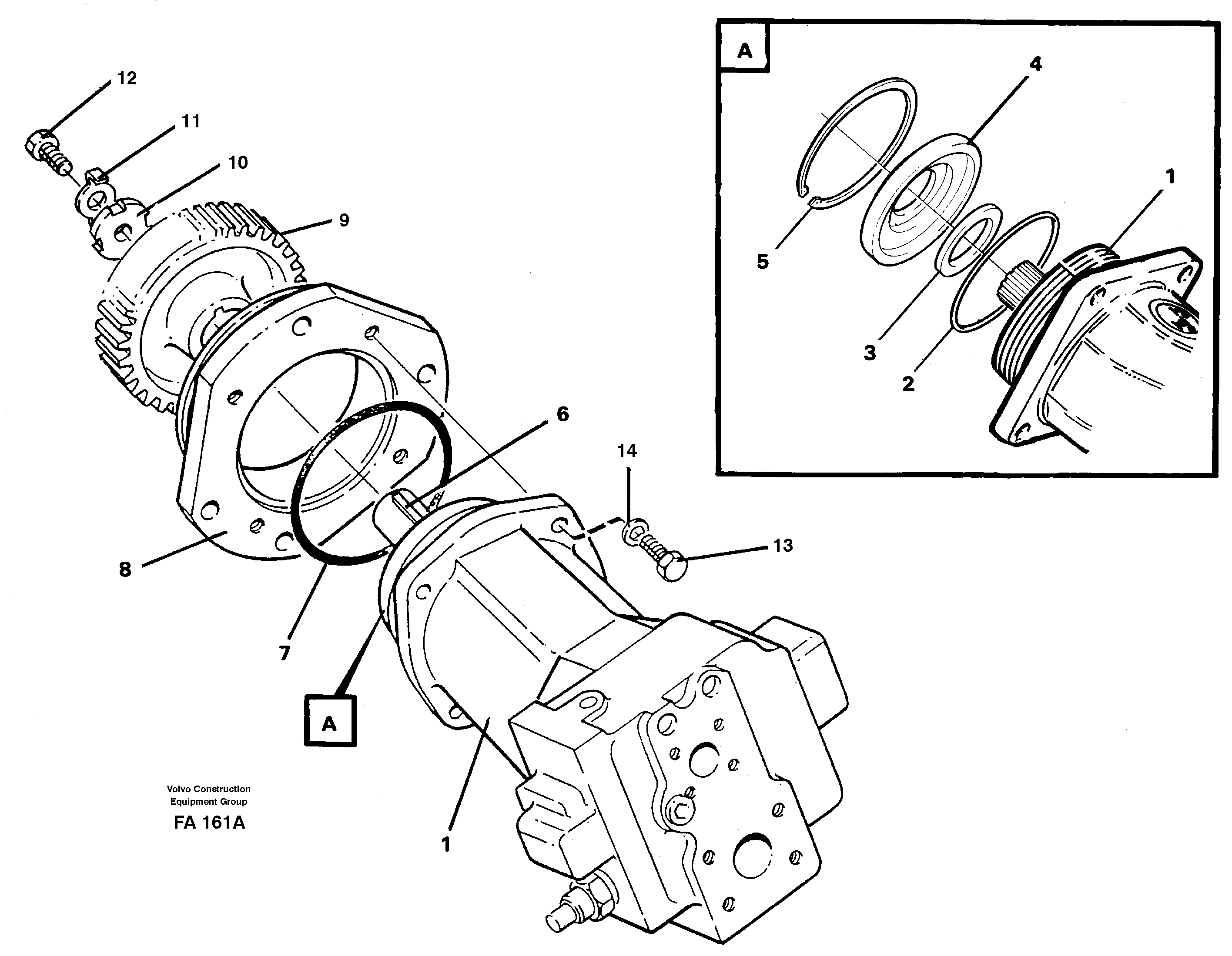 Radial Seal VOE14211604 VOLVO