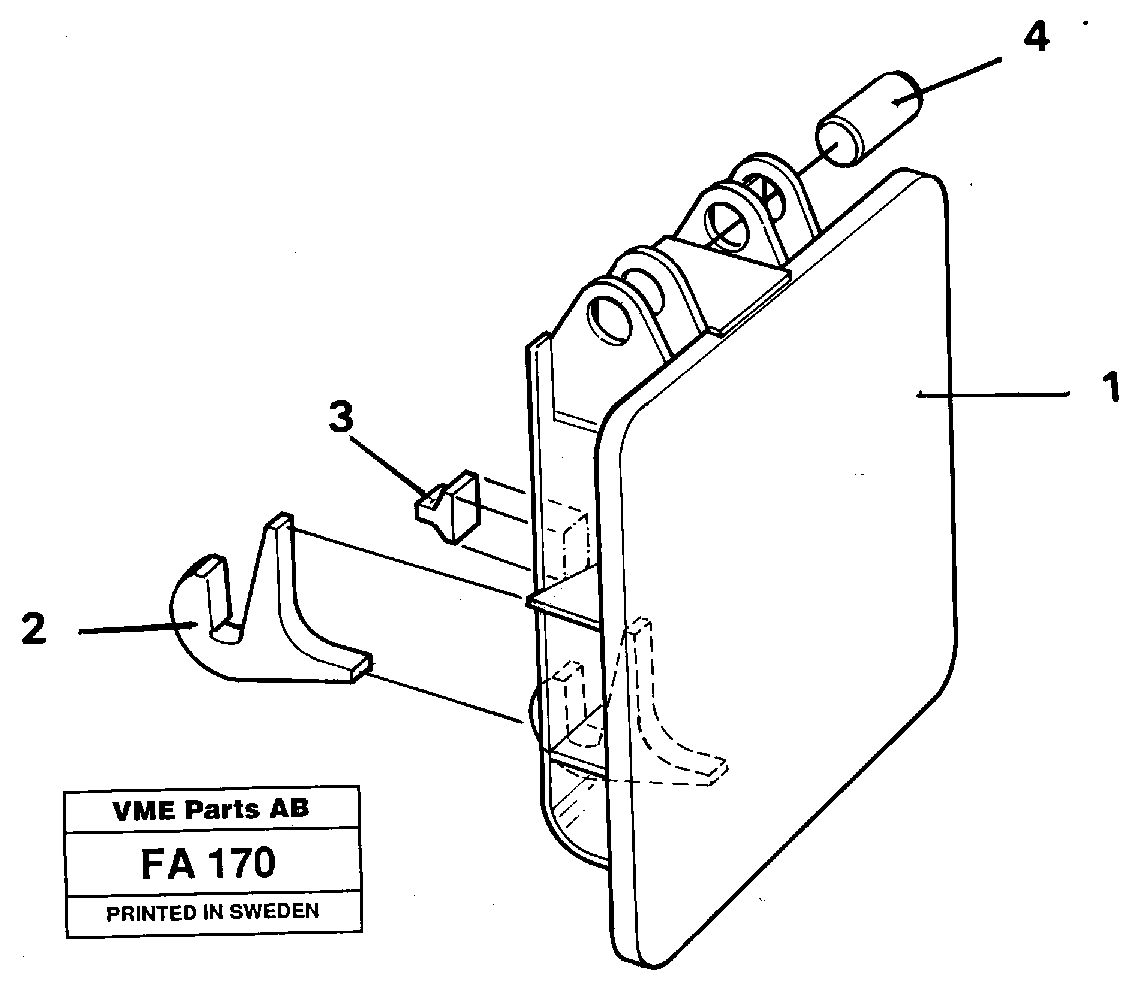 Slide Dog VOE14273103 VOLVO
