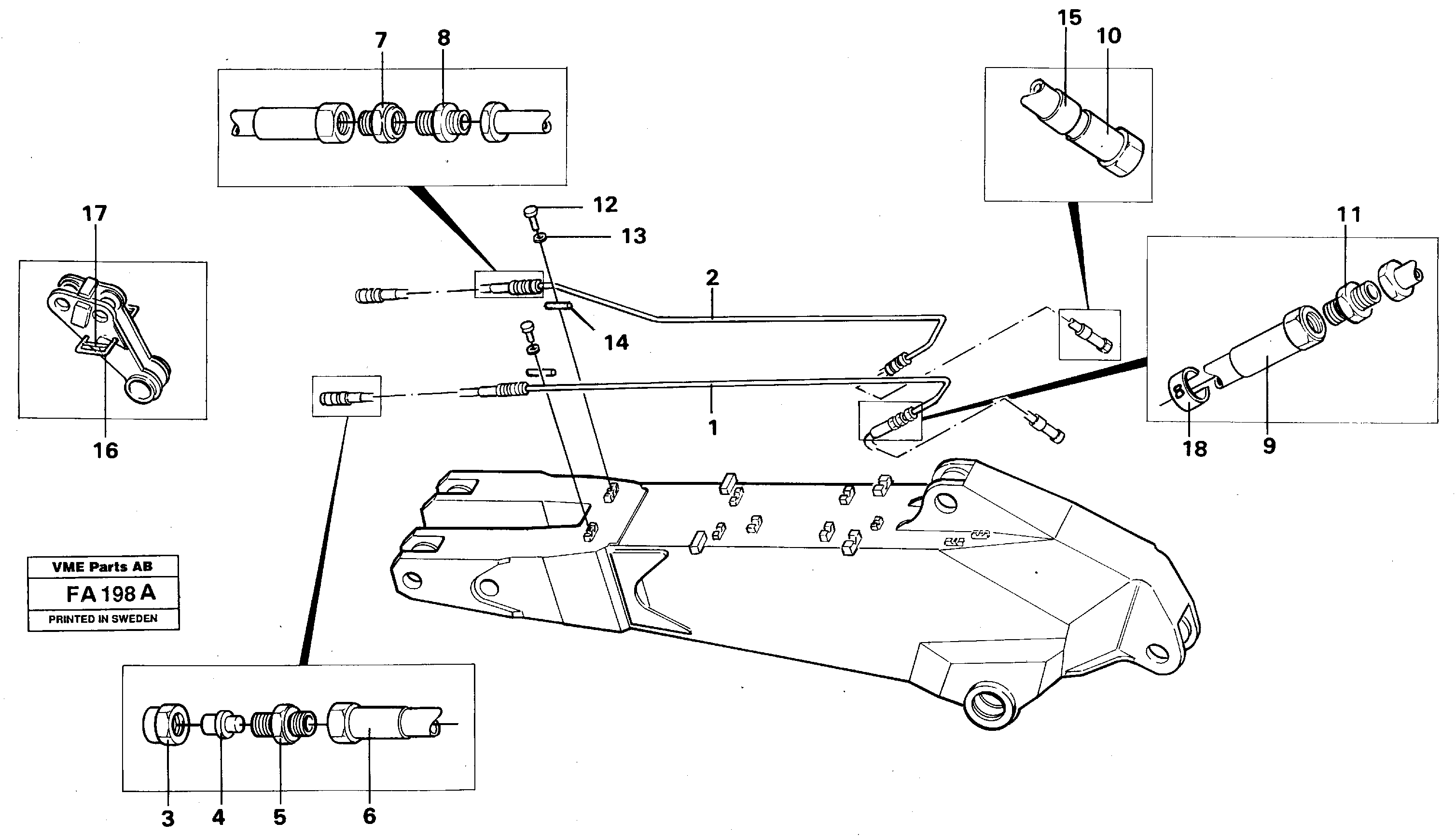 Bulkhead VOE14012437 VOLVO