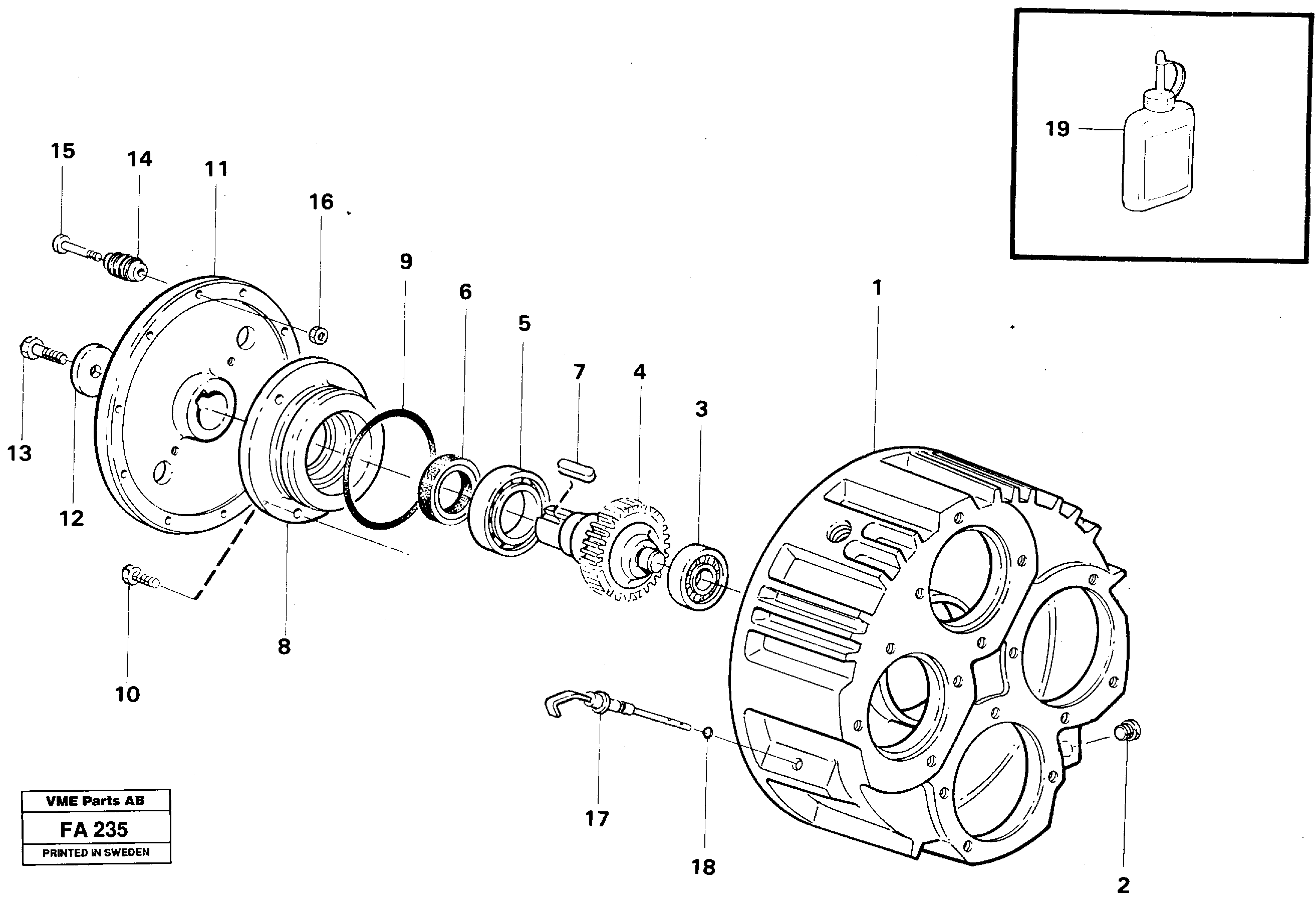 Reducing Valve VOE14245366 VOLVO