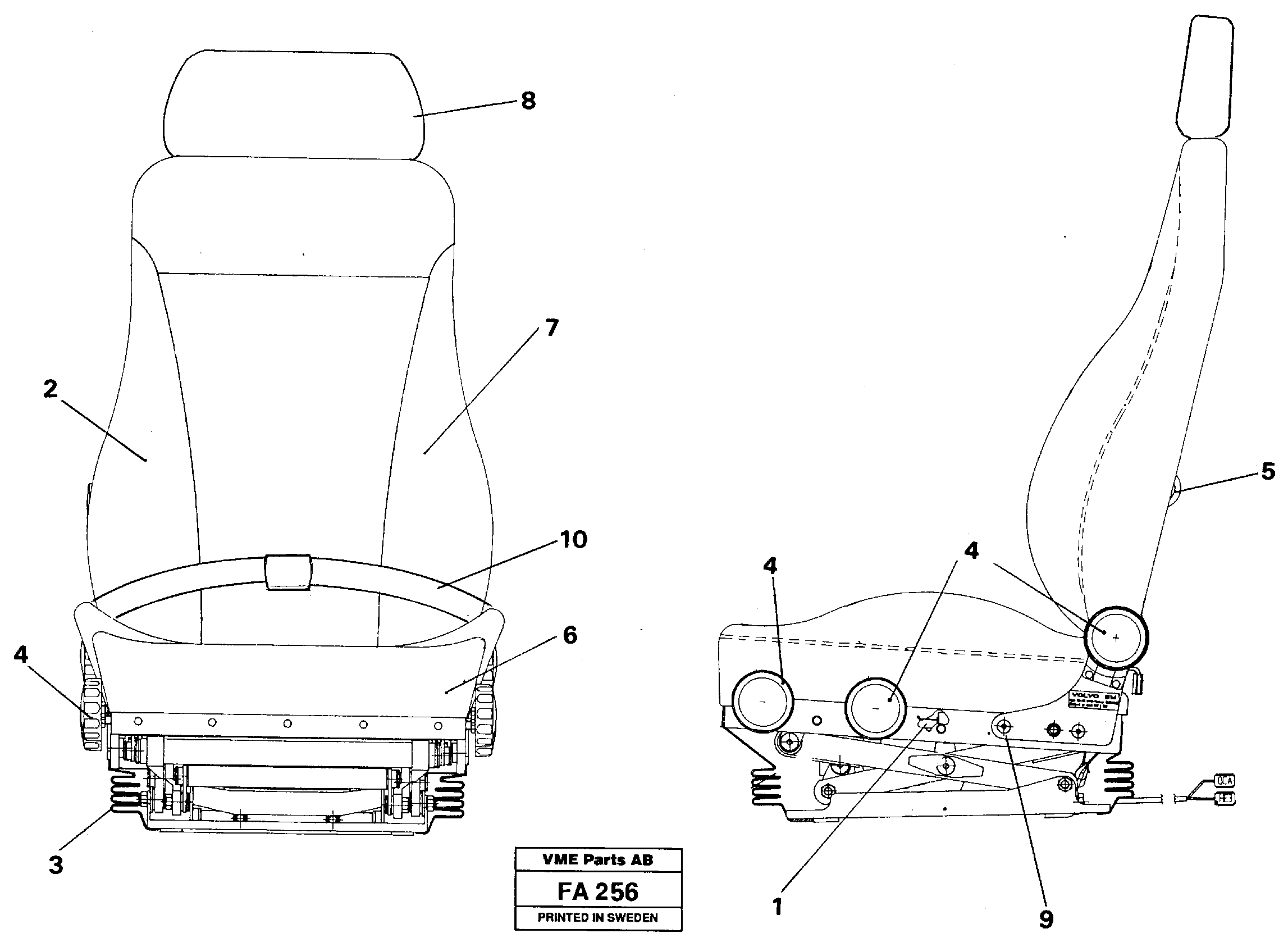 Lock VOE14213392 VOLVO