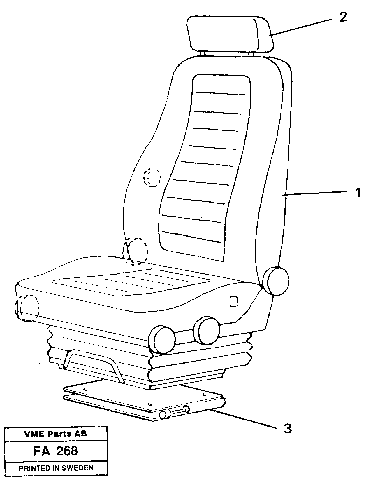 Lock VOE6627653 VOLVO