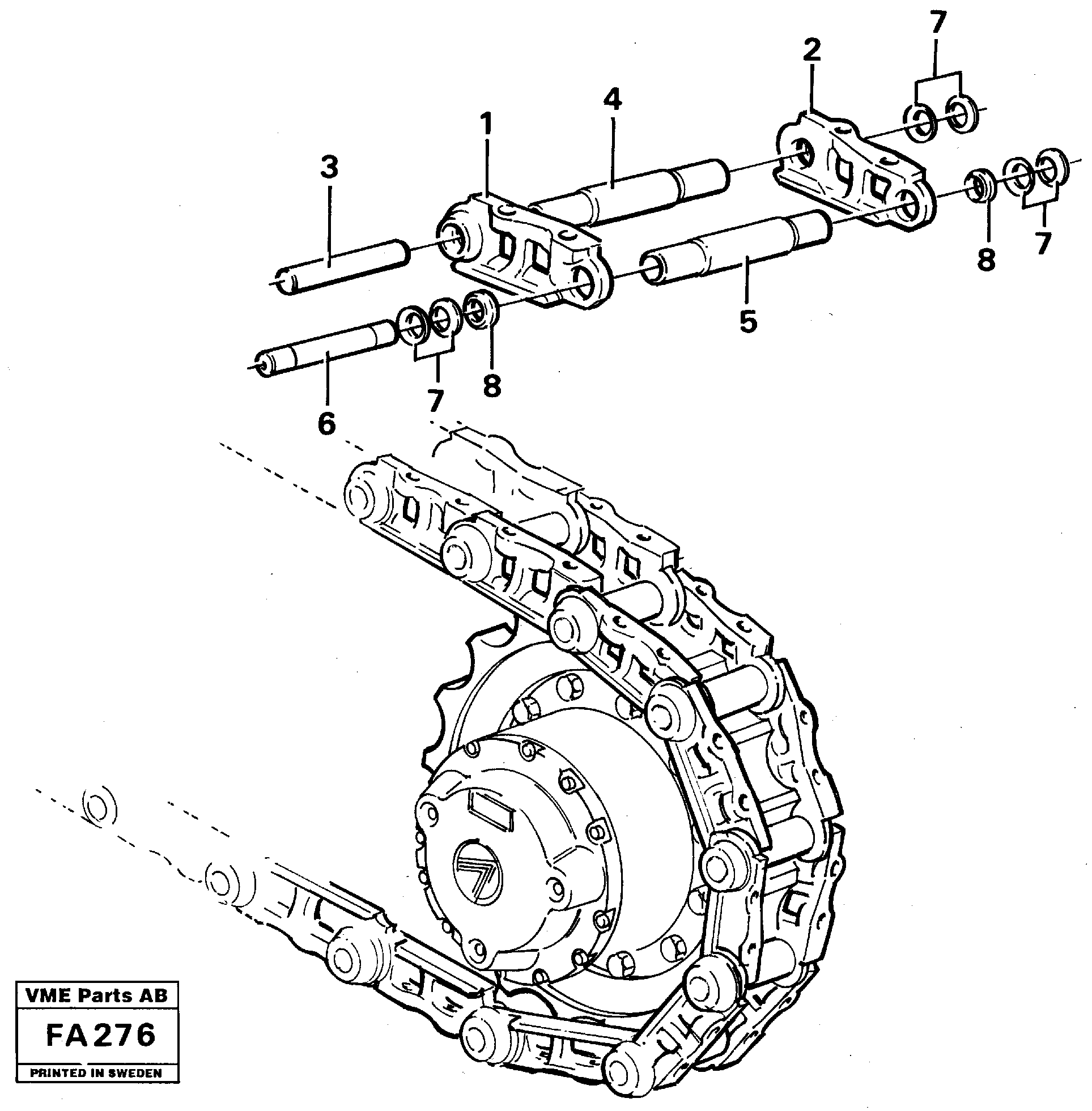 End Bushing VOE14262249 VOLVO