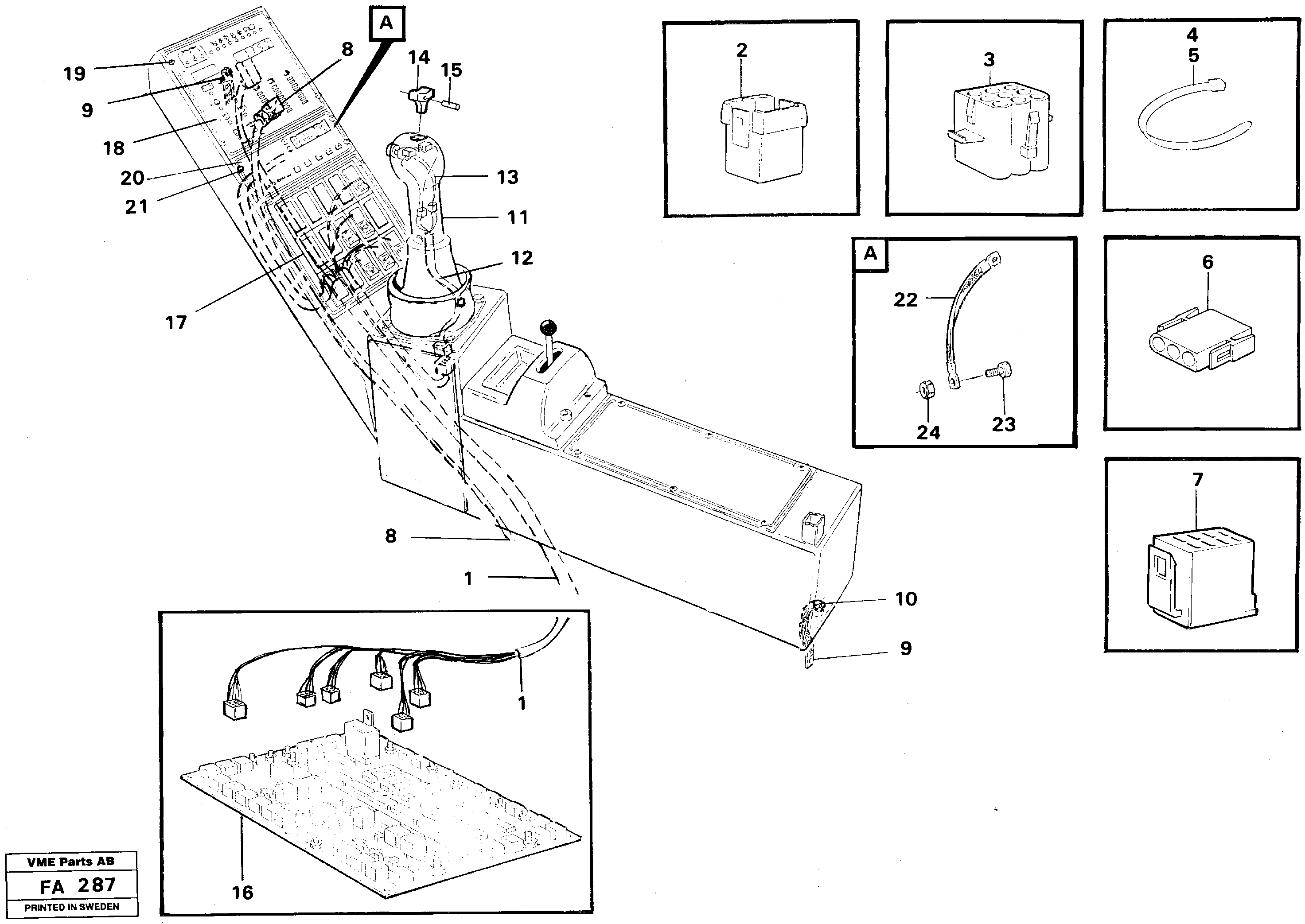 Cable,start element - VOE14267096 VOLVO