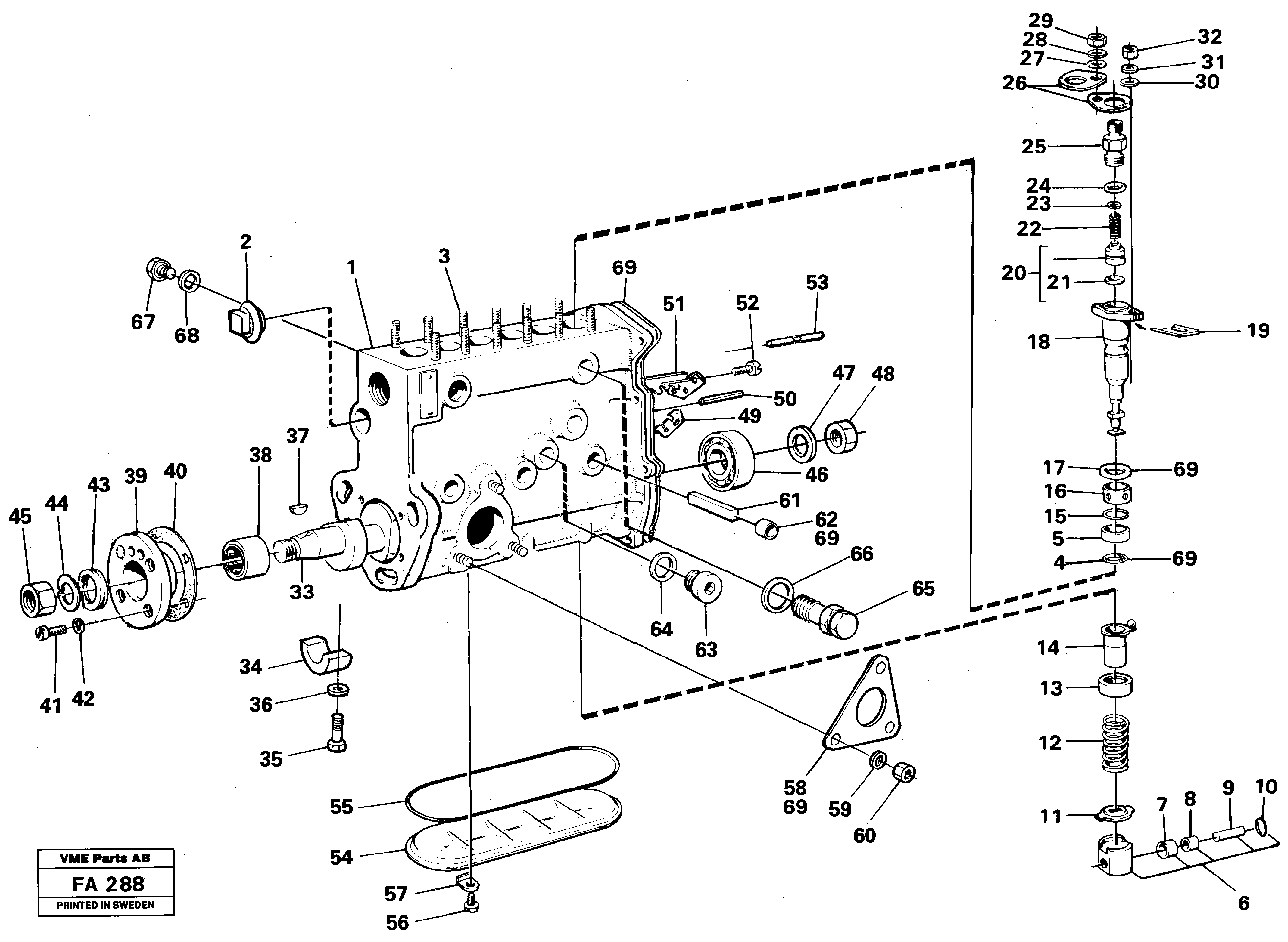 Bushing VOE244518 VOLVO