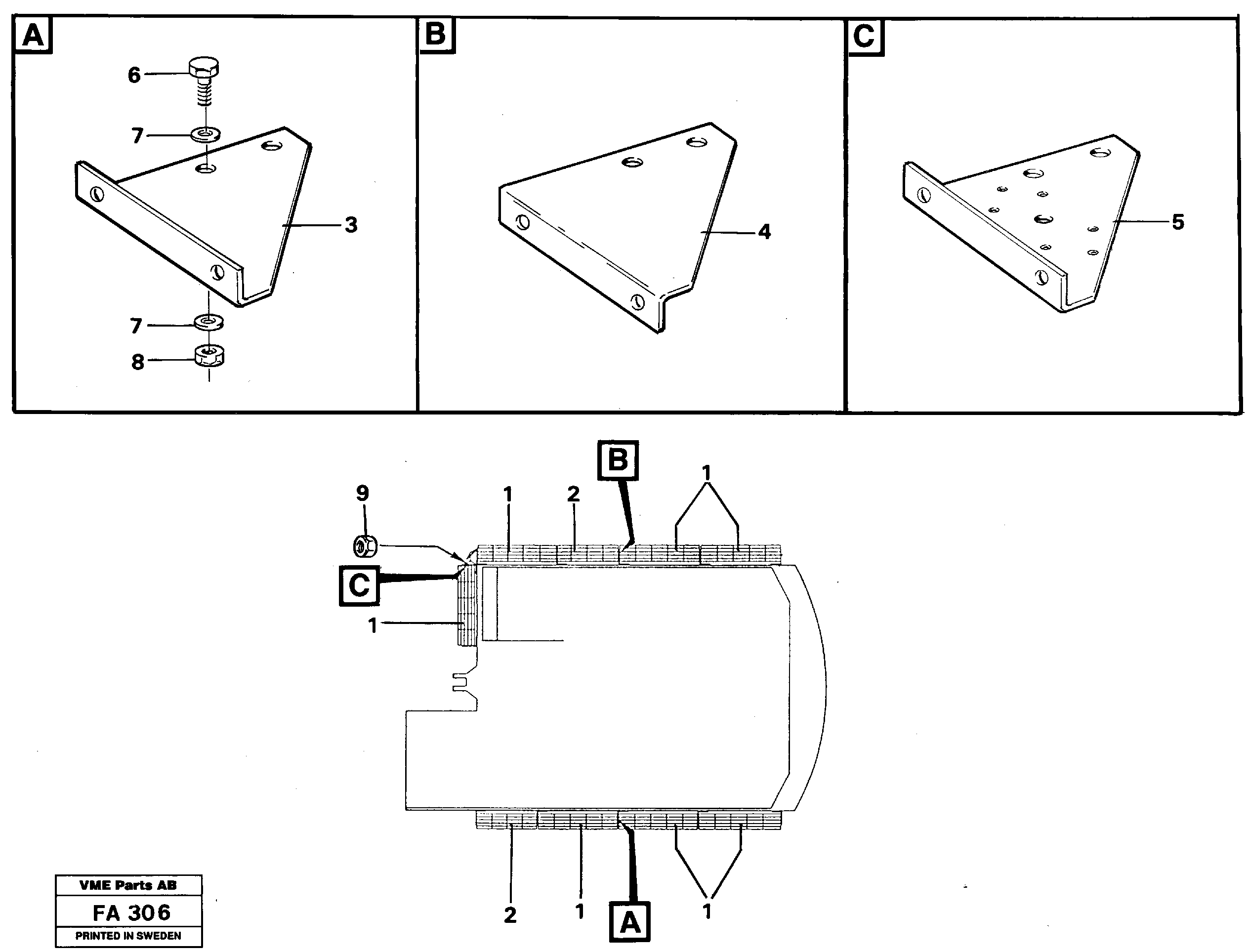 Fuel lvl sensor VOE14241012 VOLVO