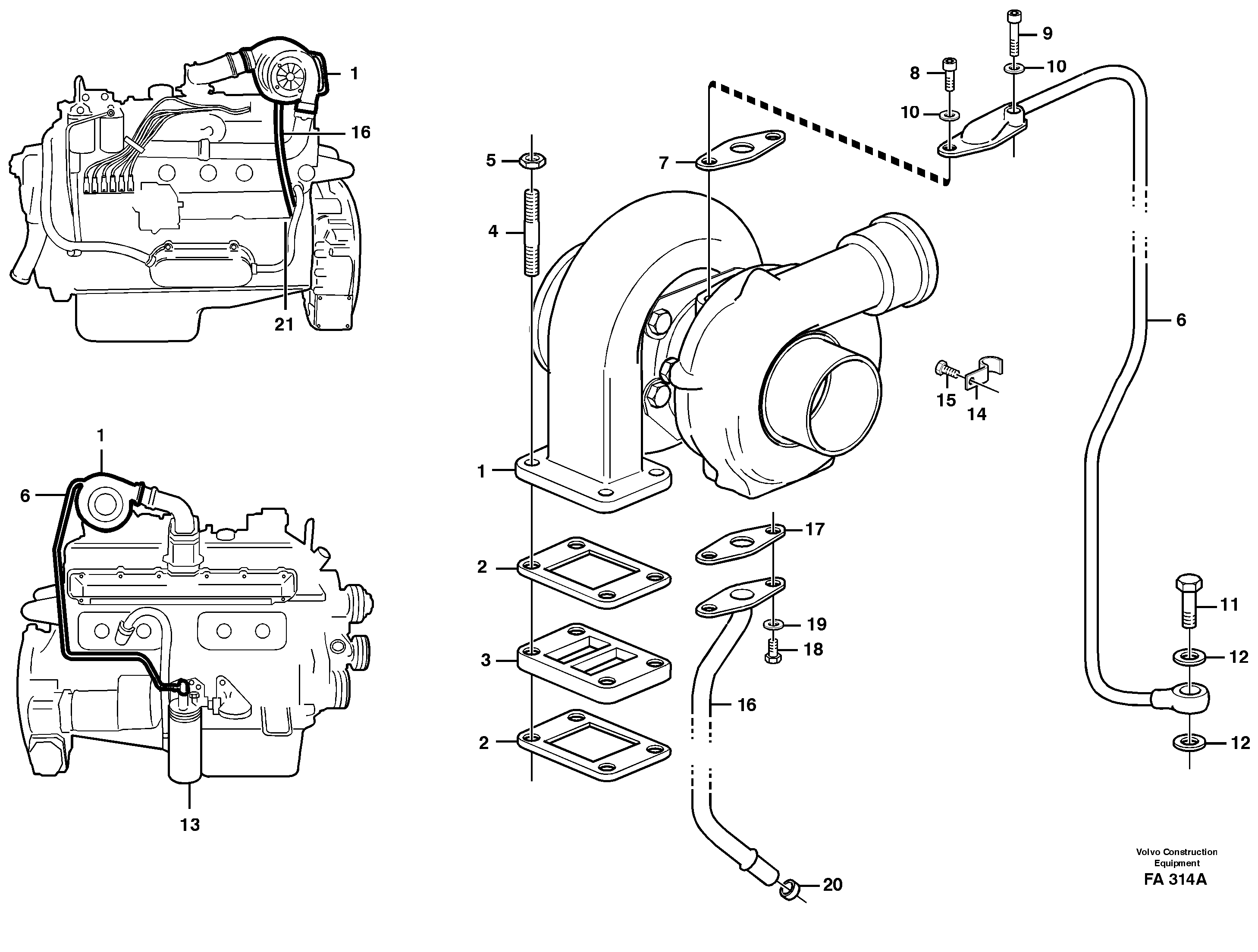 Fuel miser valve VOE866166 VOLVO