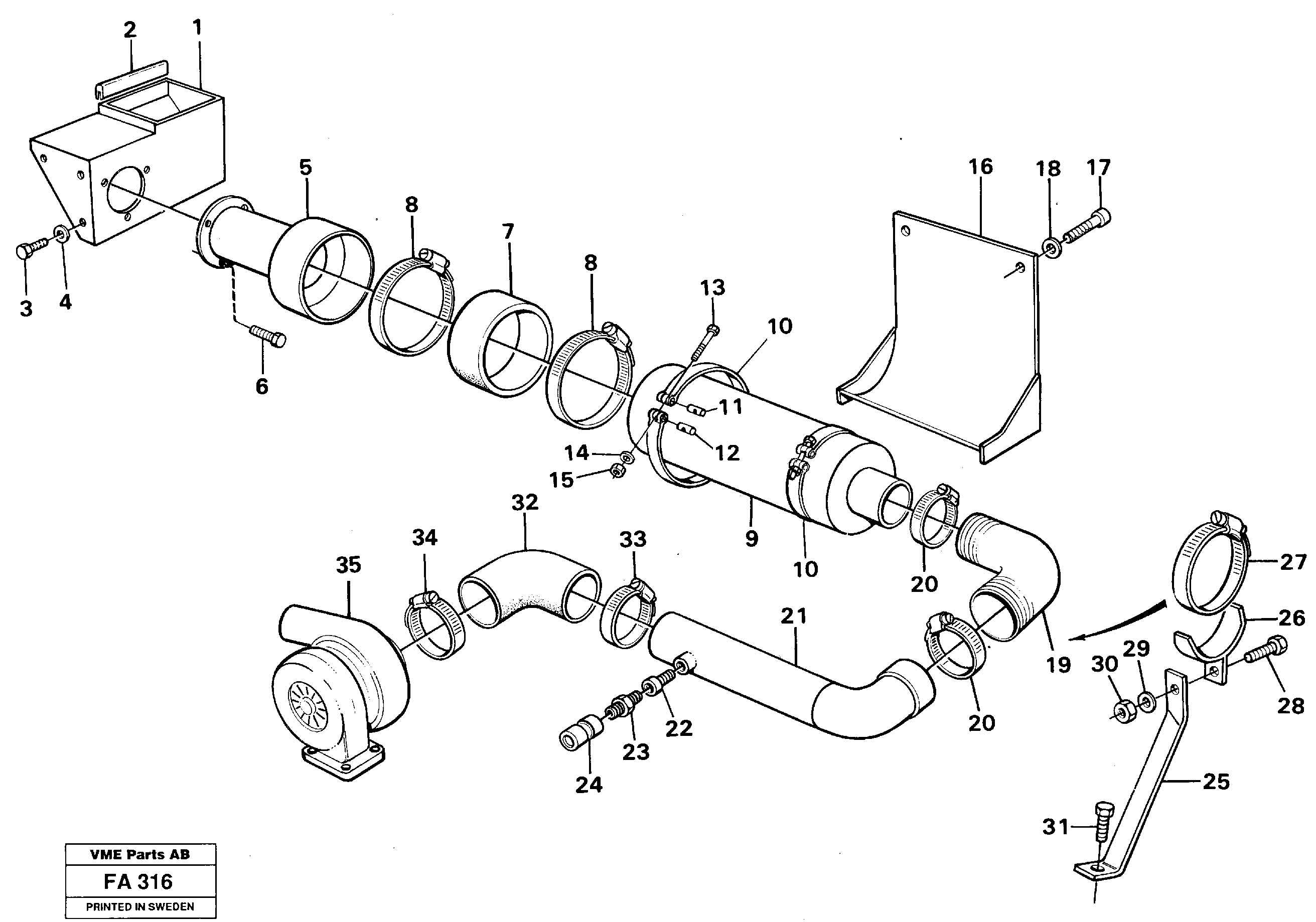 Connector Kit VOE14248903 VOLVO