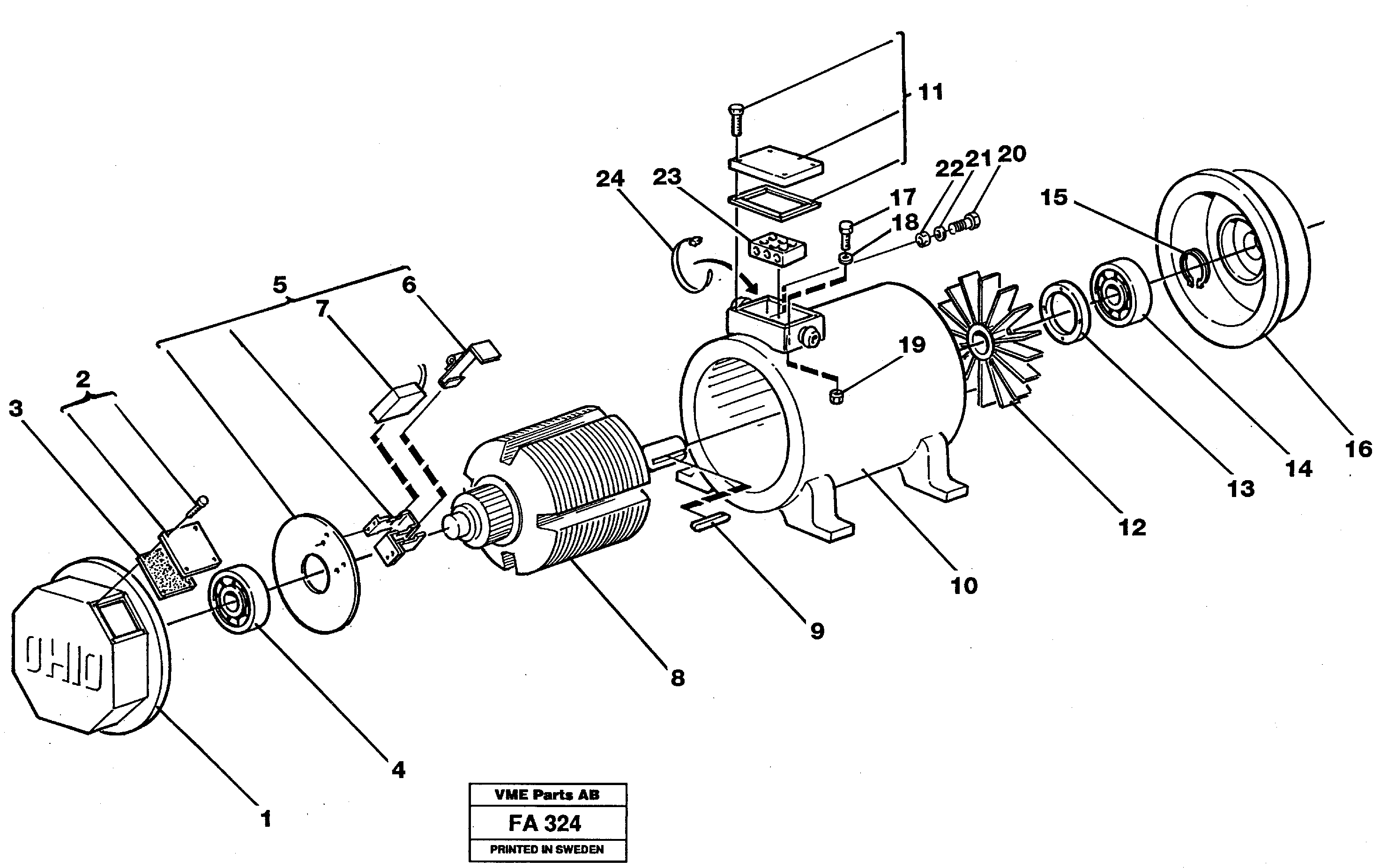Sound Absorber VOE11701872 VOLVO