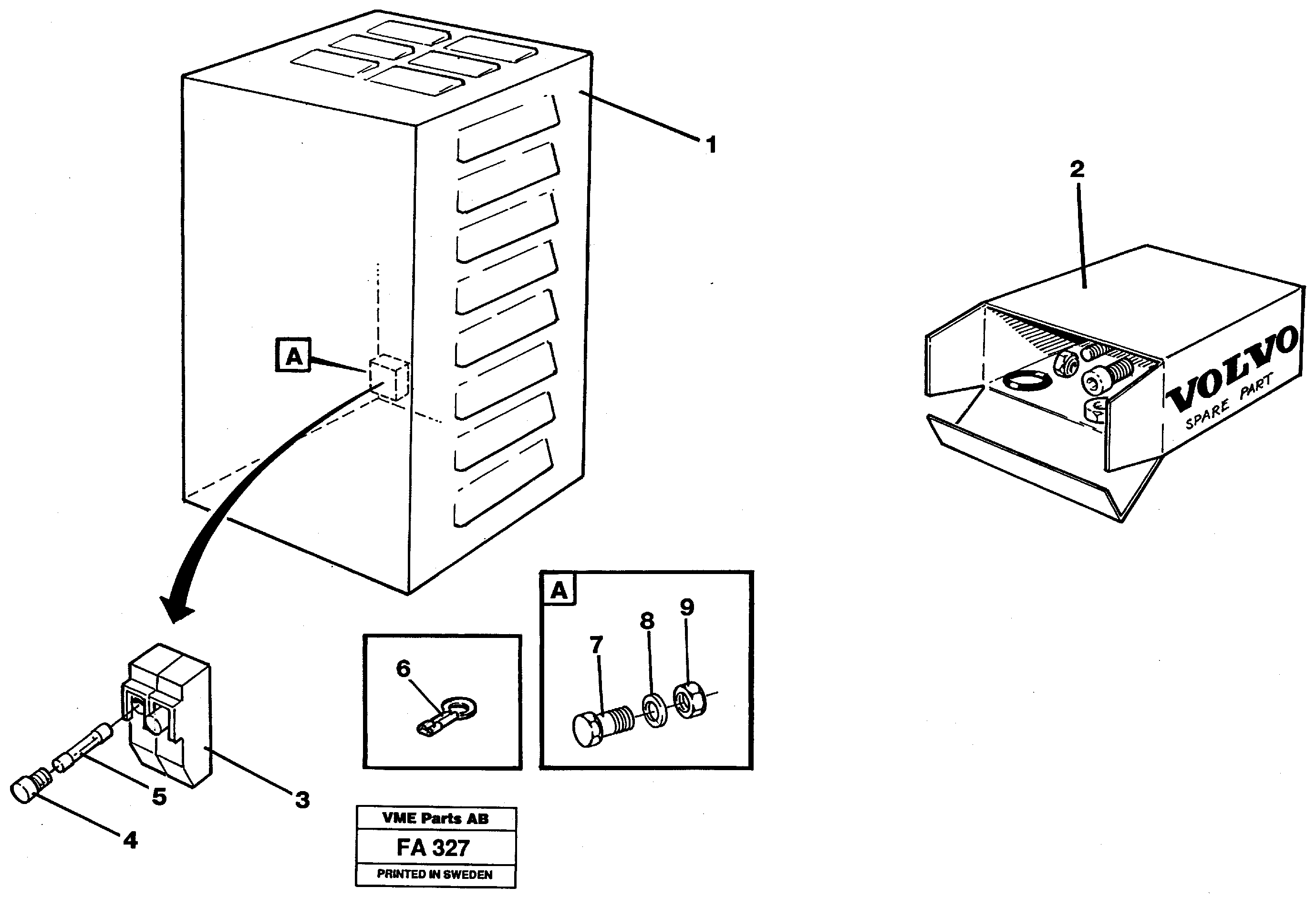 Seal kit, piston rod VOE14210347 VOLVO