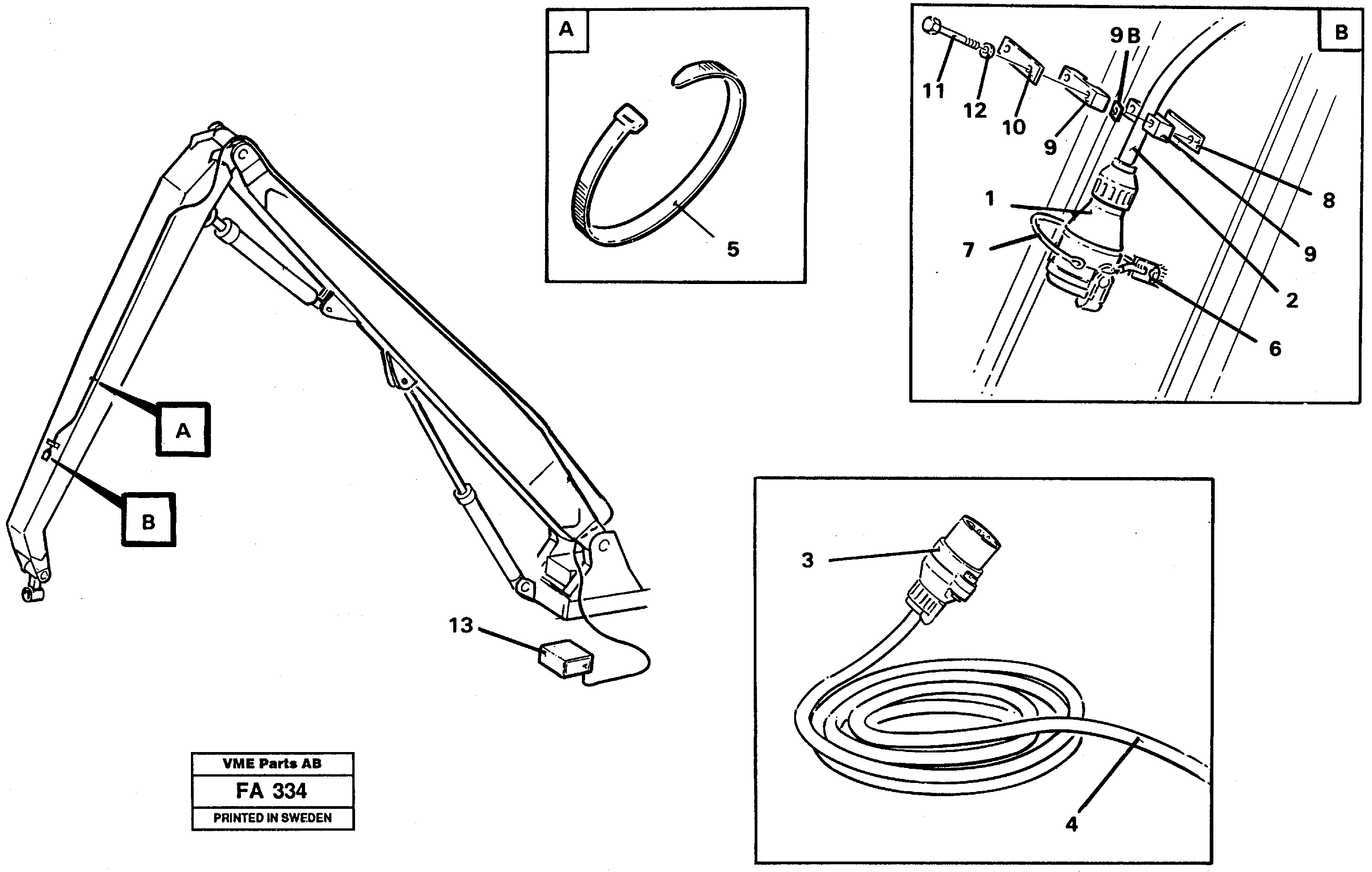 Connection Plug VOE14220284 VOLVO
