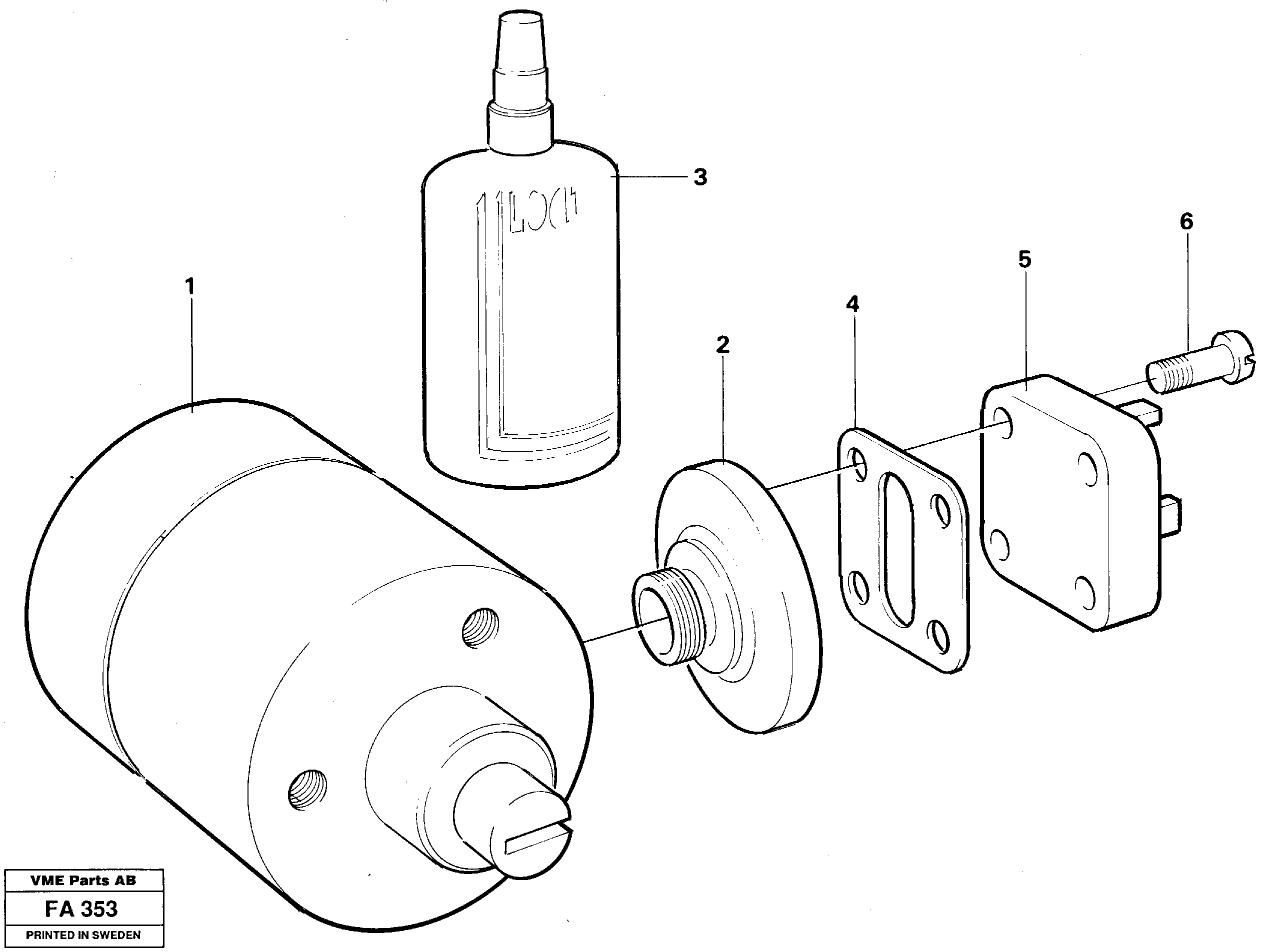 For upper engine part VOE14014664 VOLVO
