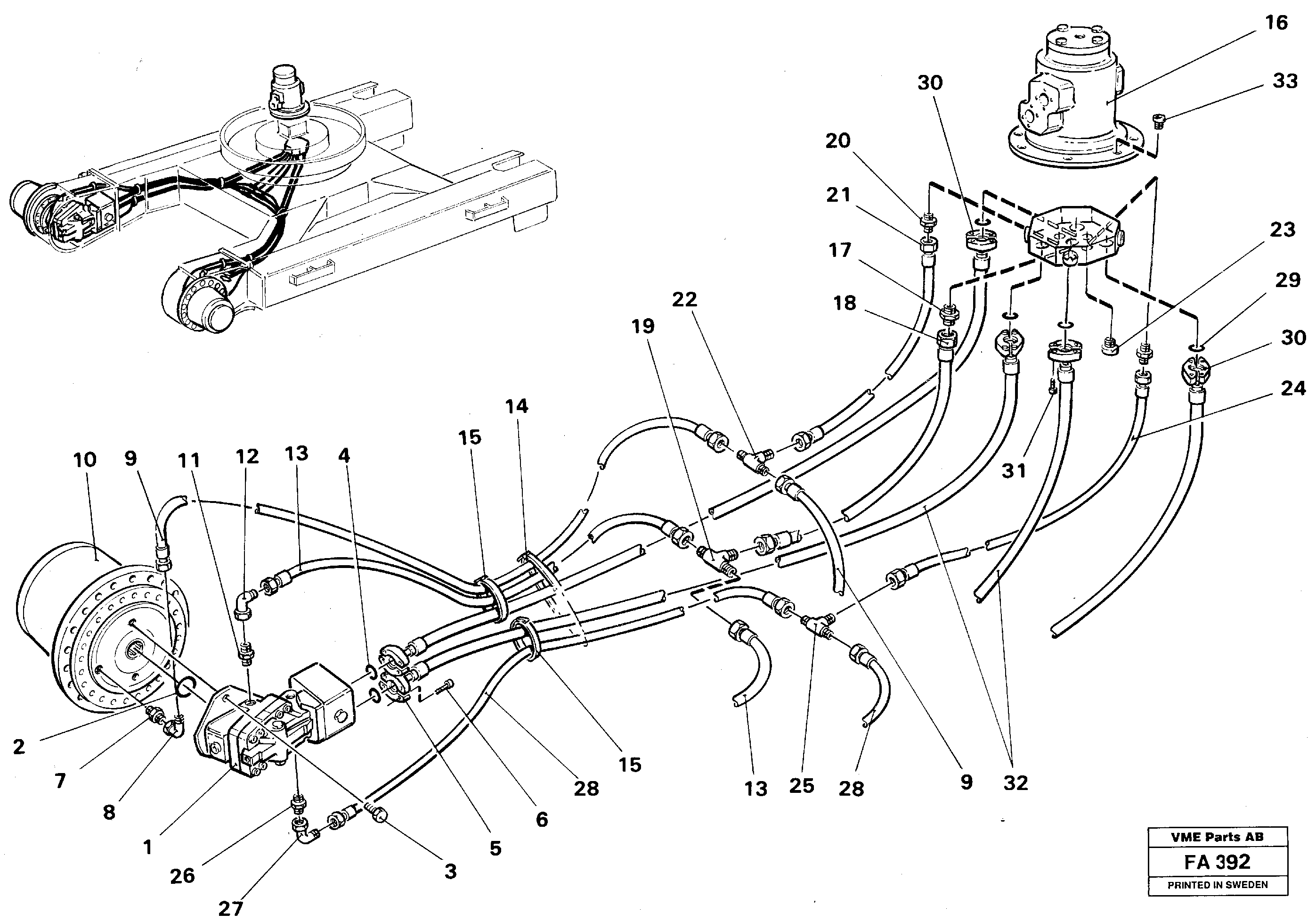 Opr Cylinder VOE14260680 VOLVO