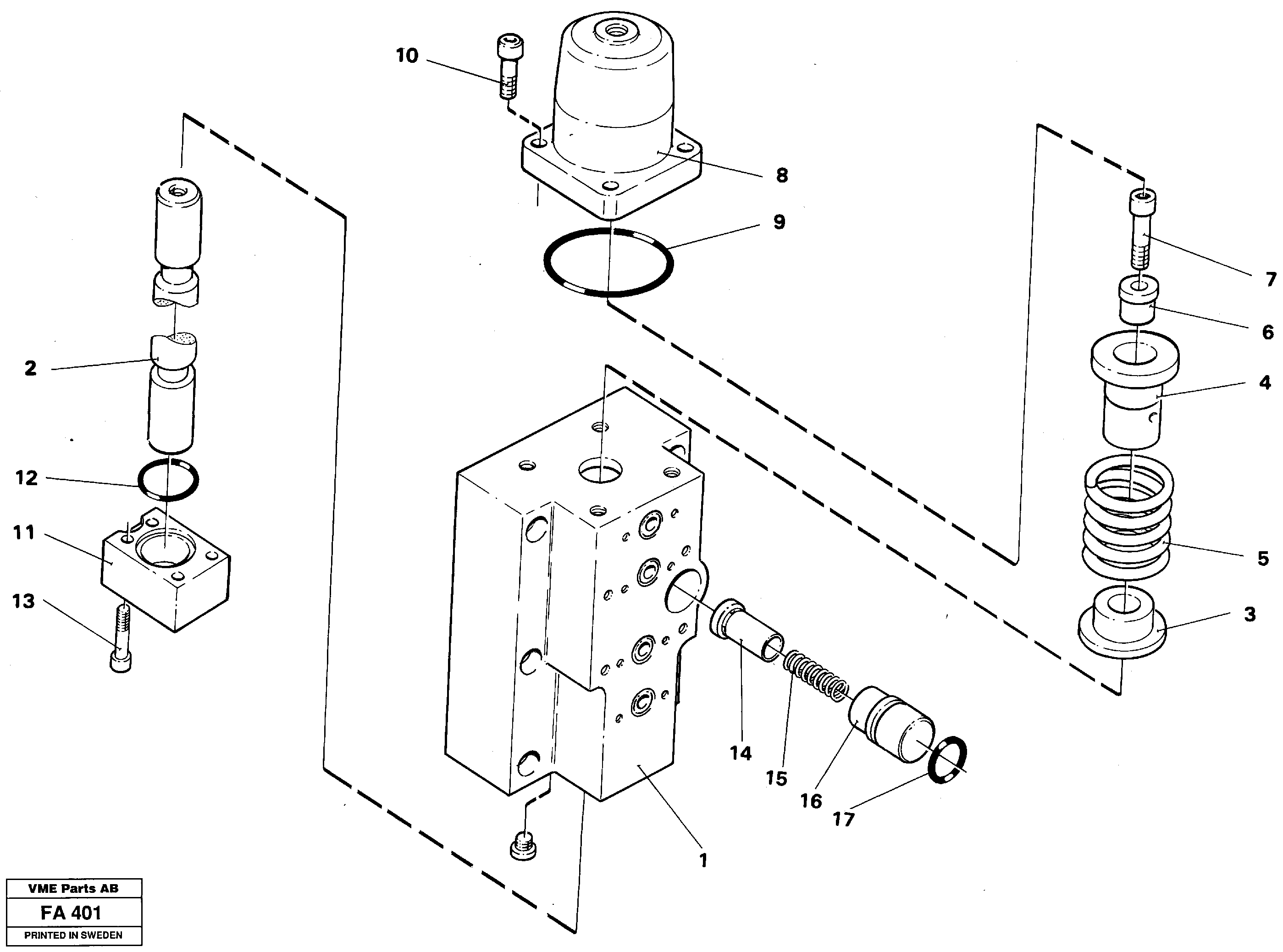 Fan switch VOE14048549 VOLVO