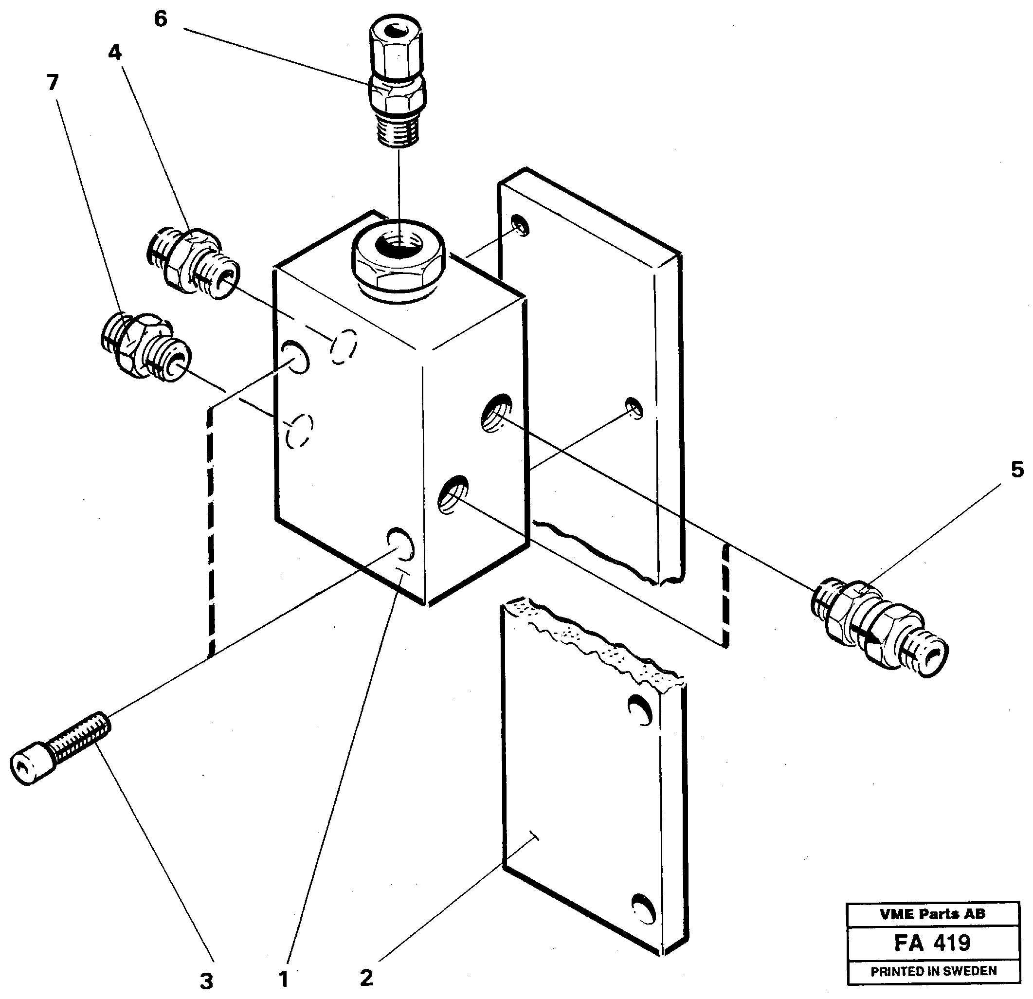 Bkt Positioner VOE14215718 VOLVO