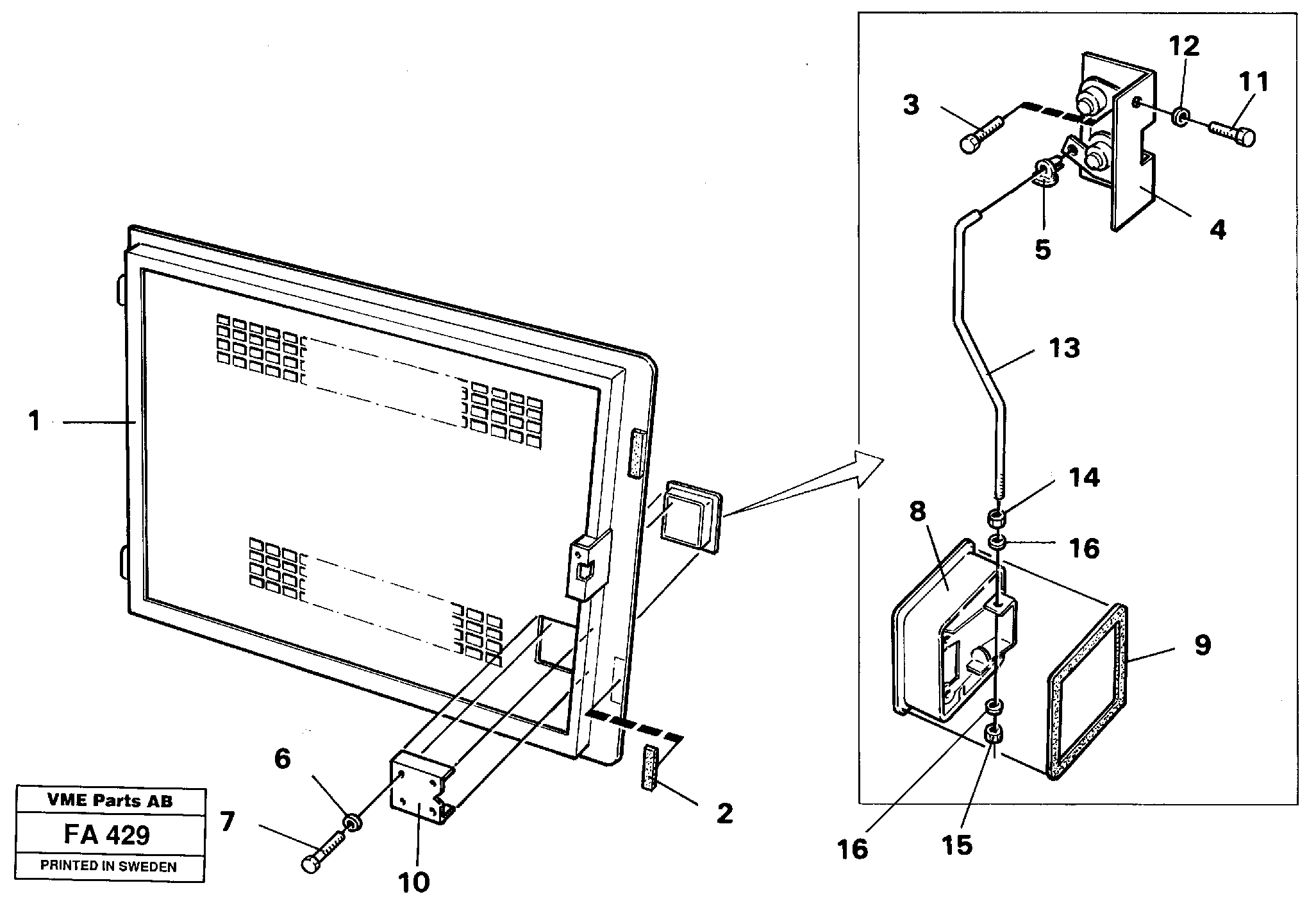 Edge Iron VOE14260100 VOLVO