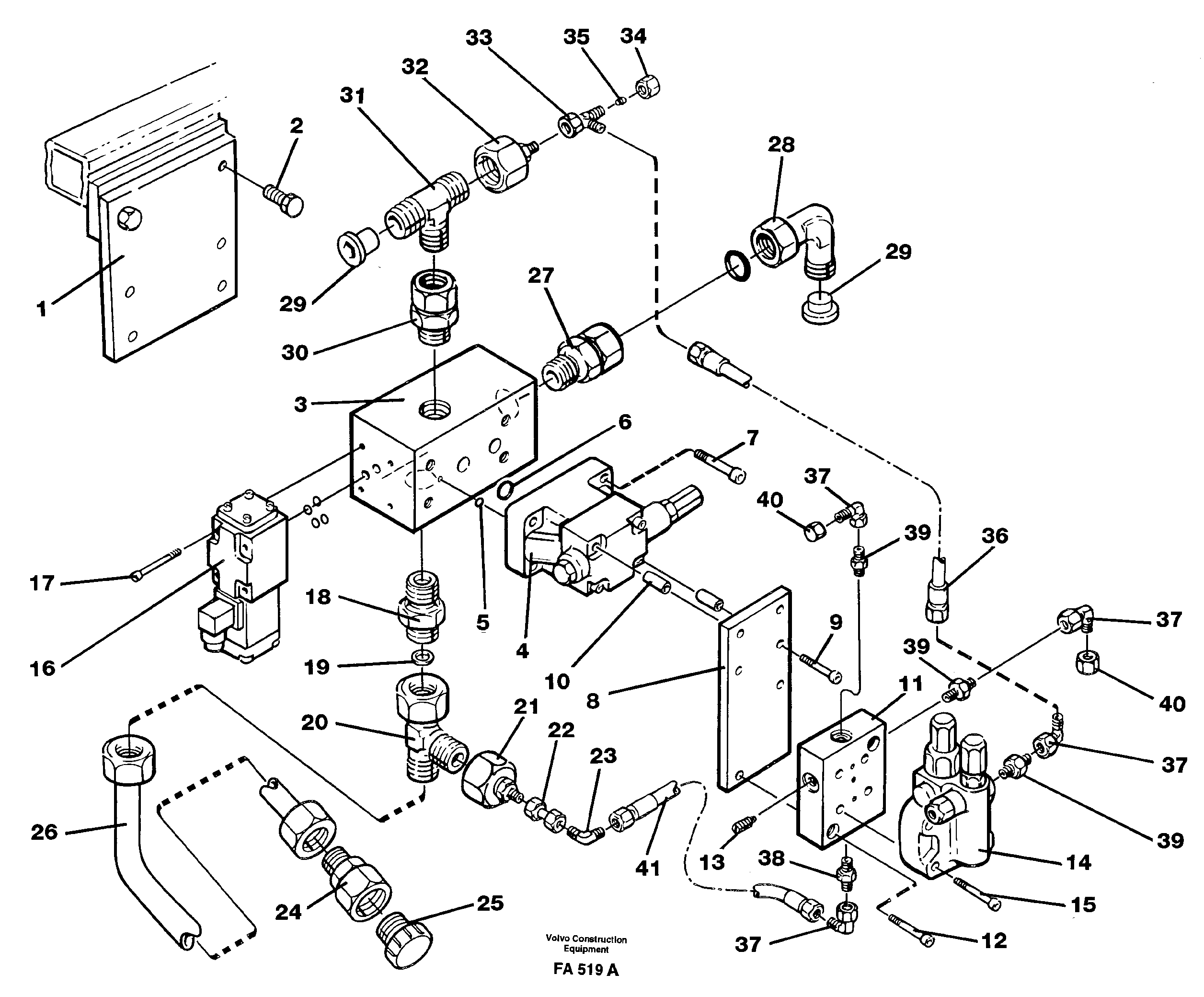 Water pump,thermost. VOE14239604 VOLVO