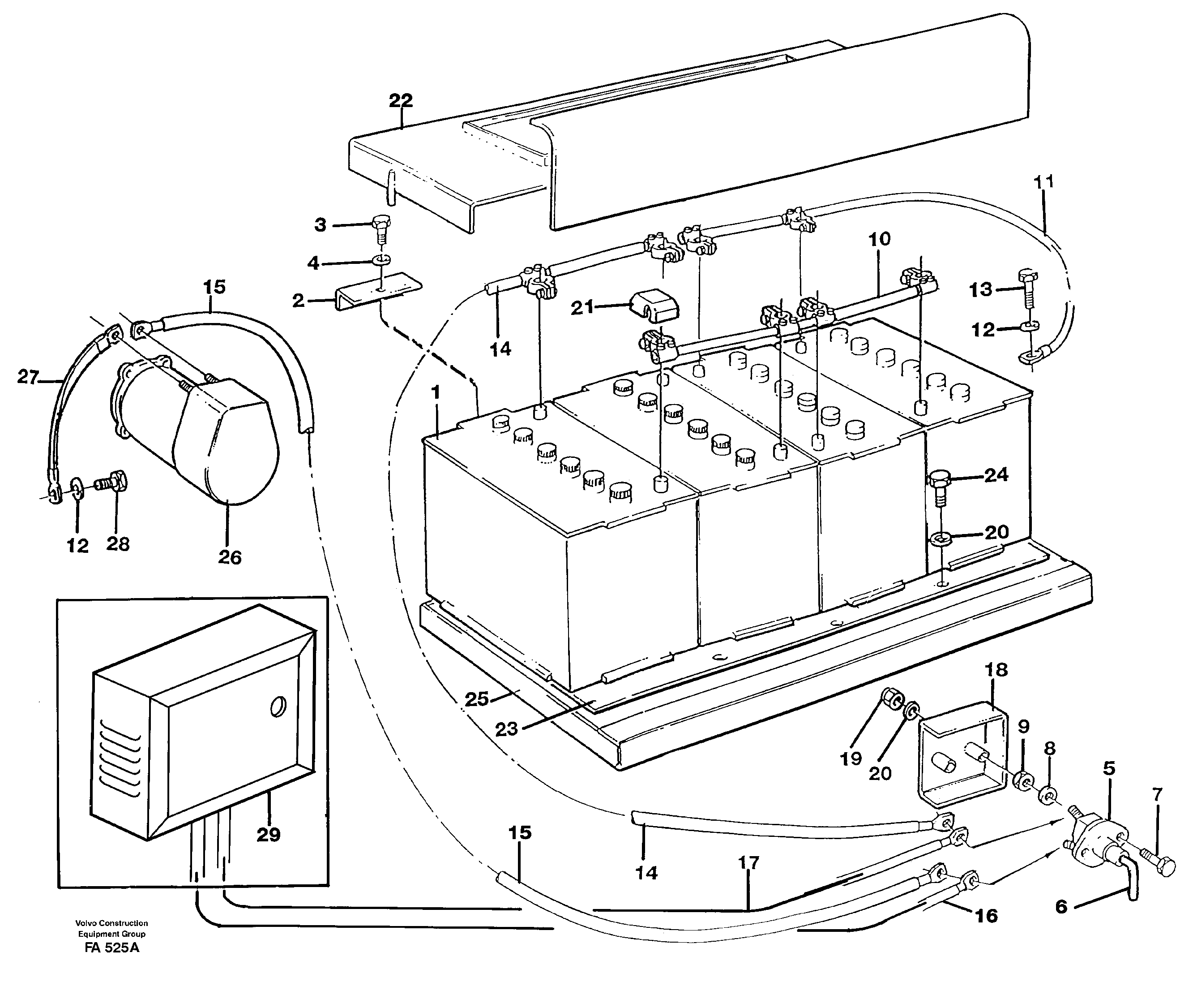 Brush Bearing VOE14342861 VOLVO