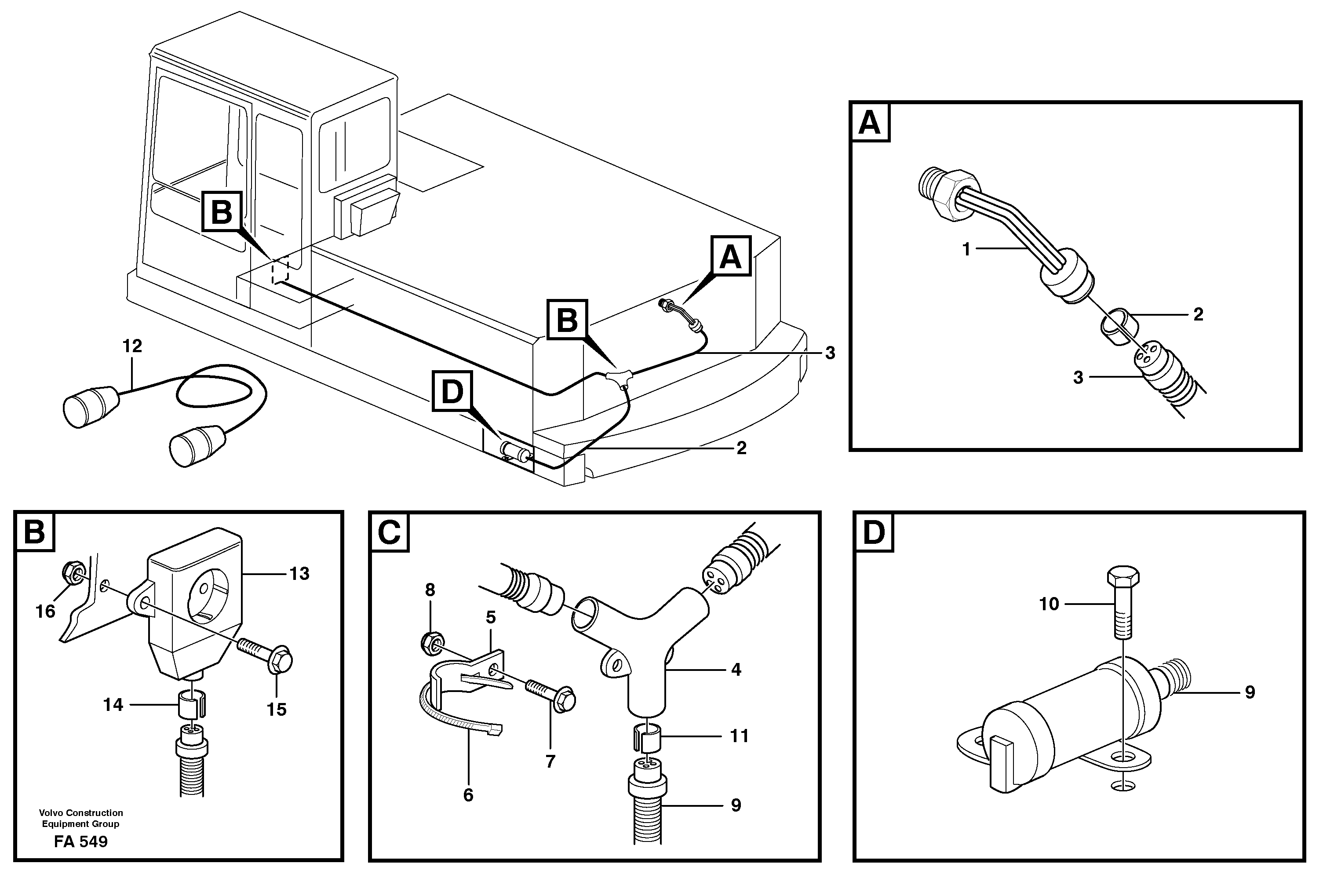 Extension Cord VOE14213994 VOLVO