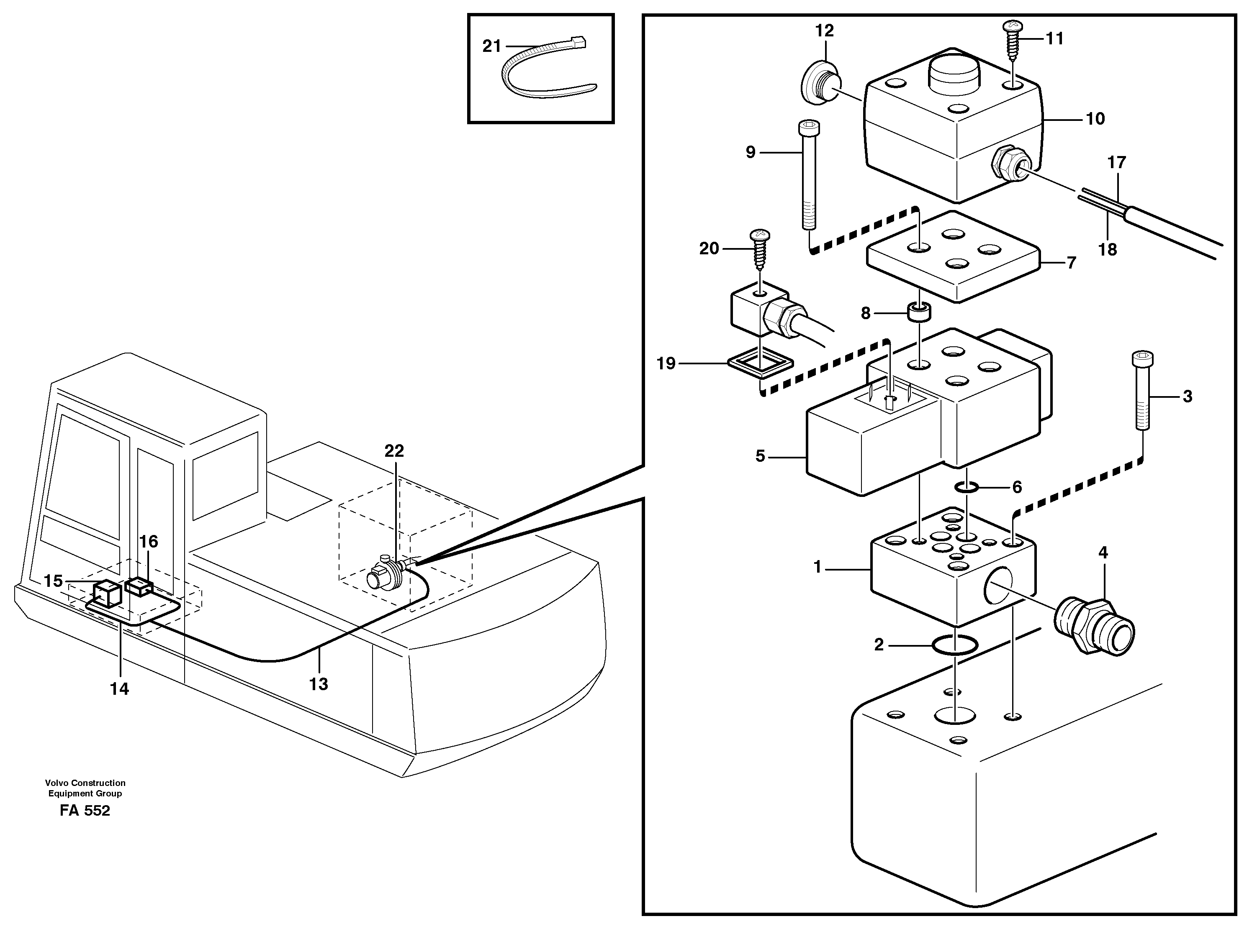 Digging Arm VOE14259409 VOLVO