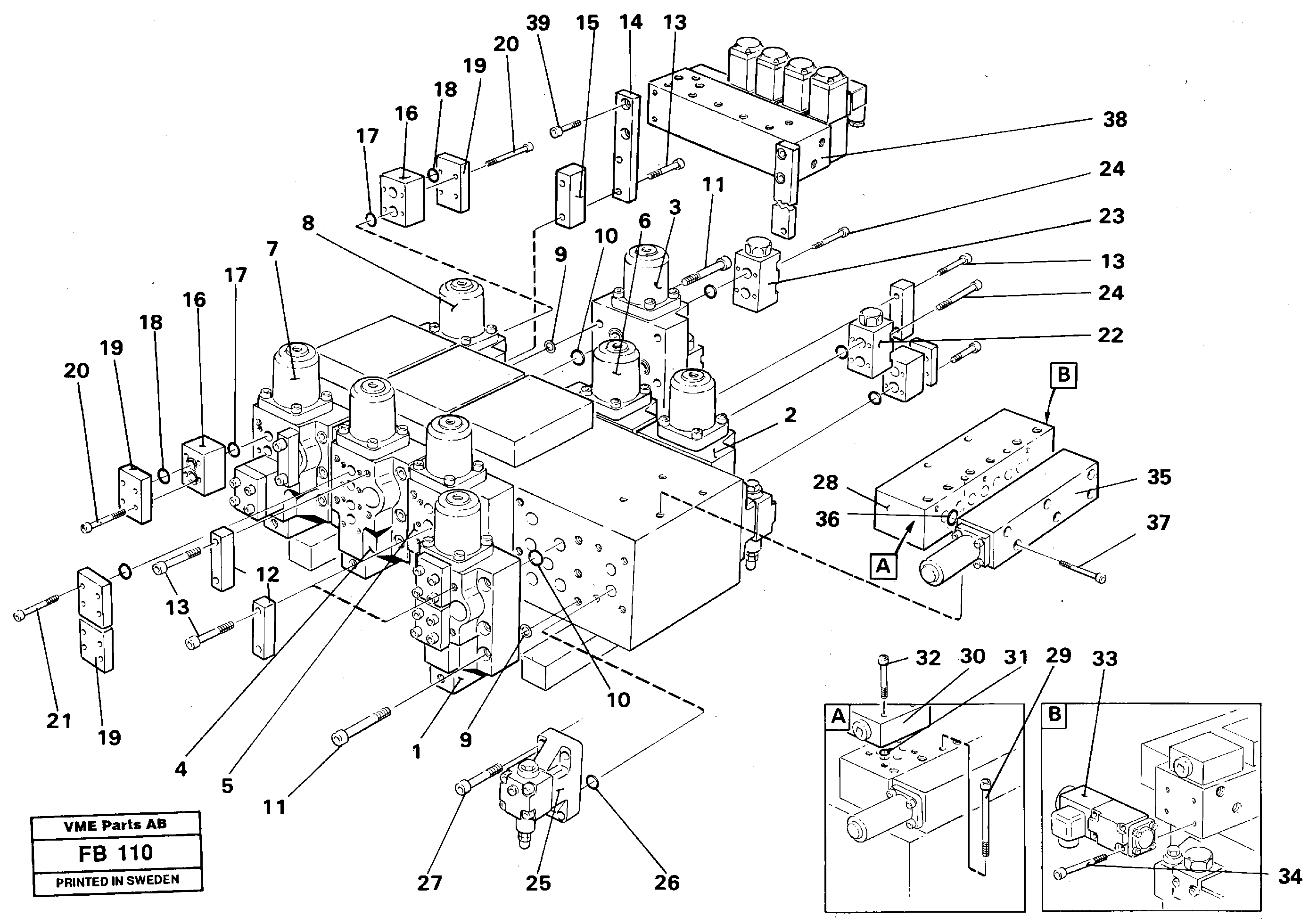 Lock lug VOE14261035 VOLVO