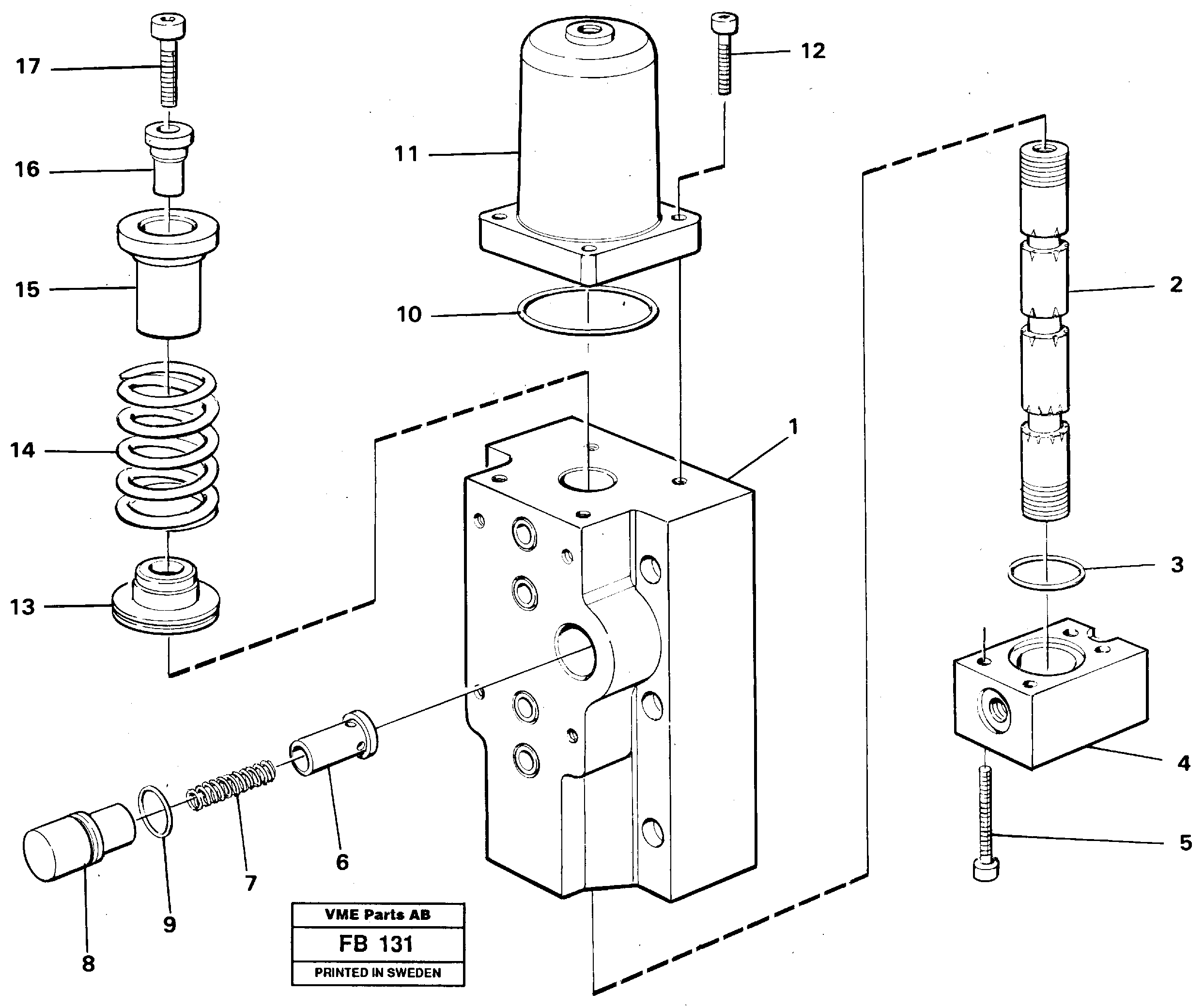 Fan switch VOE14048695 VOLVO